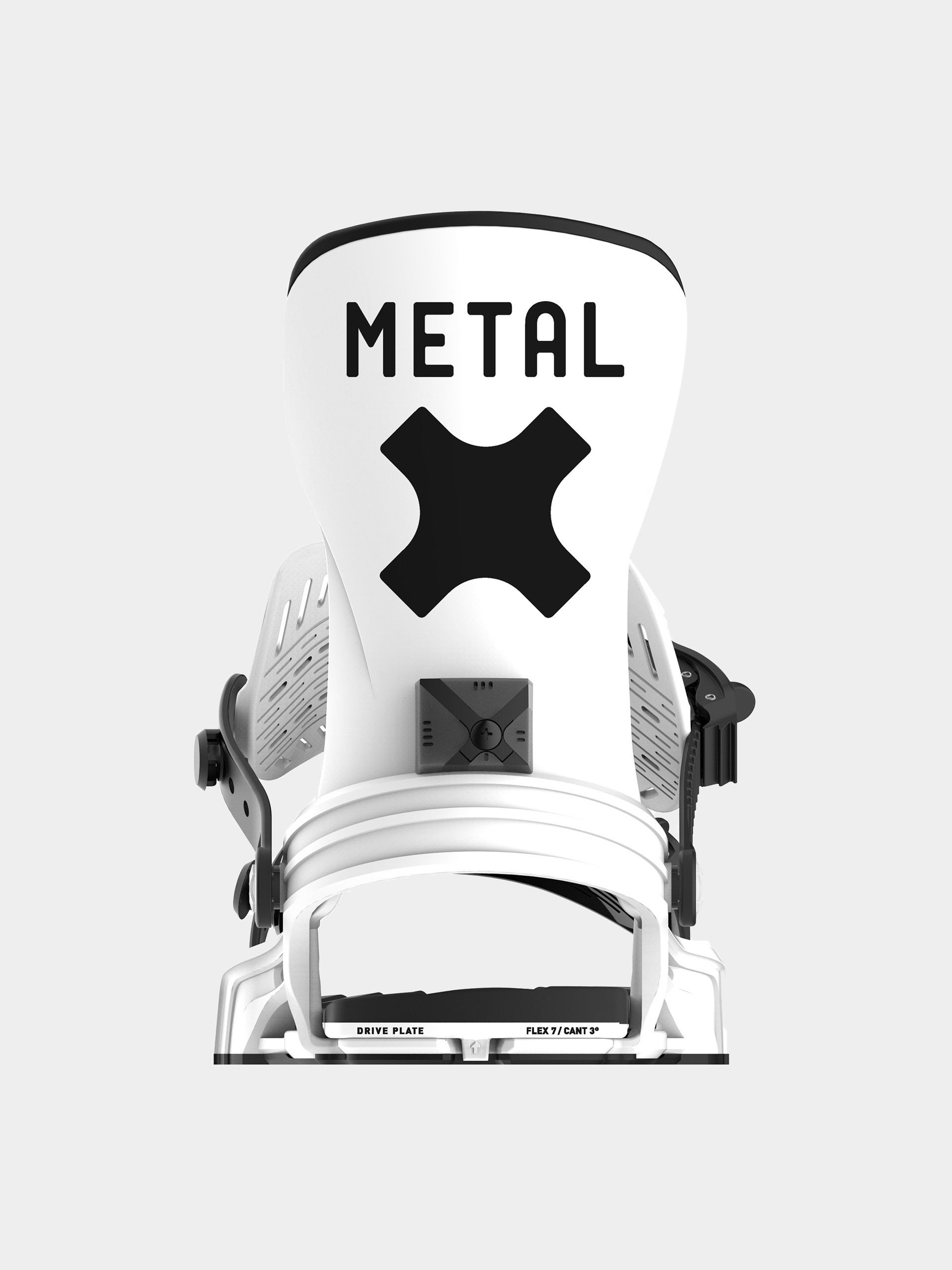 Pánské Snowboardové vázání Bent Metal Axtion (white)