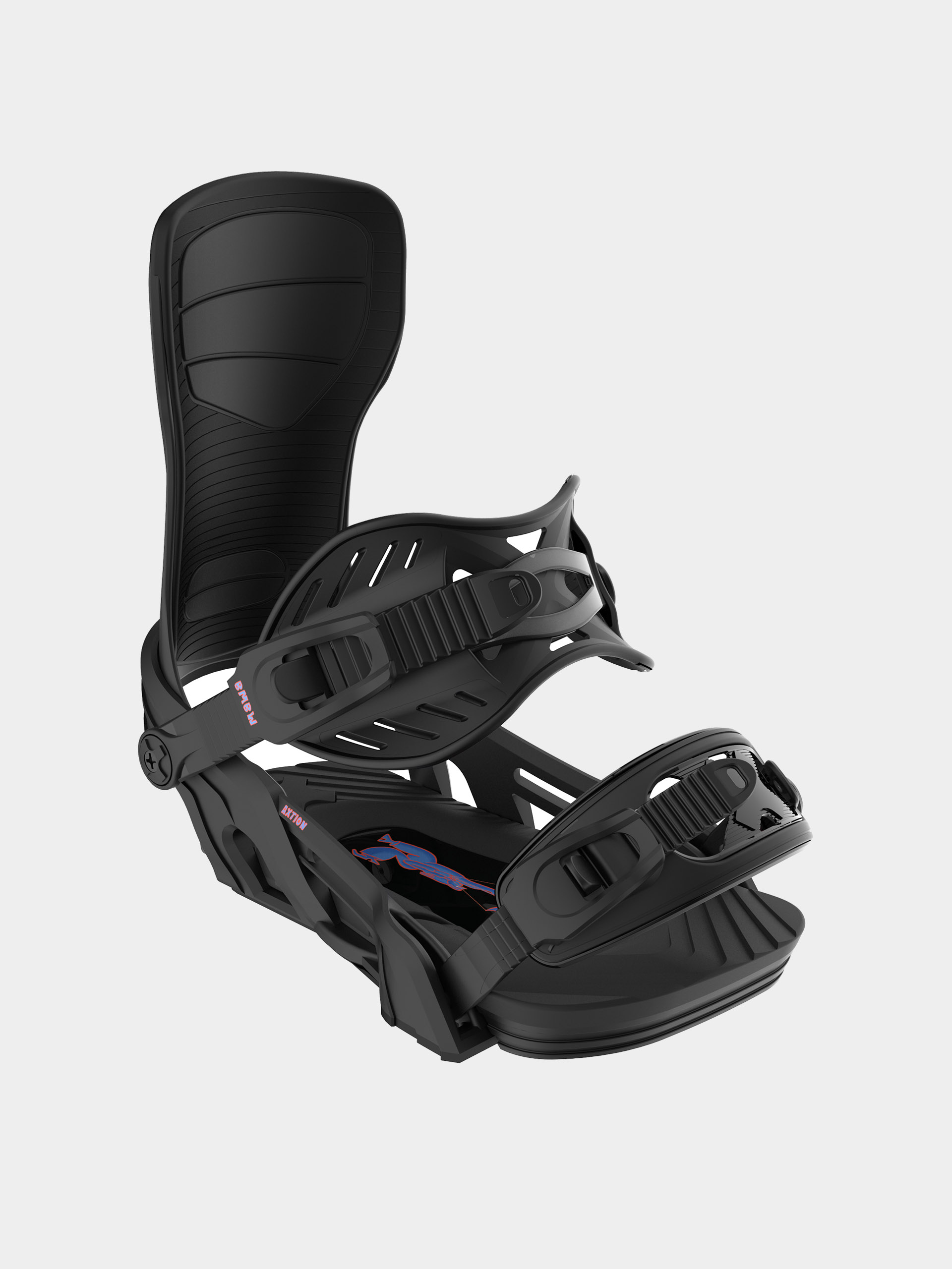 Snowboardové vázání Bent Metal Axtion (black/blue/red)