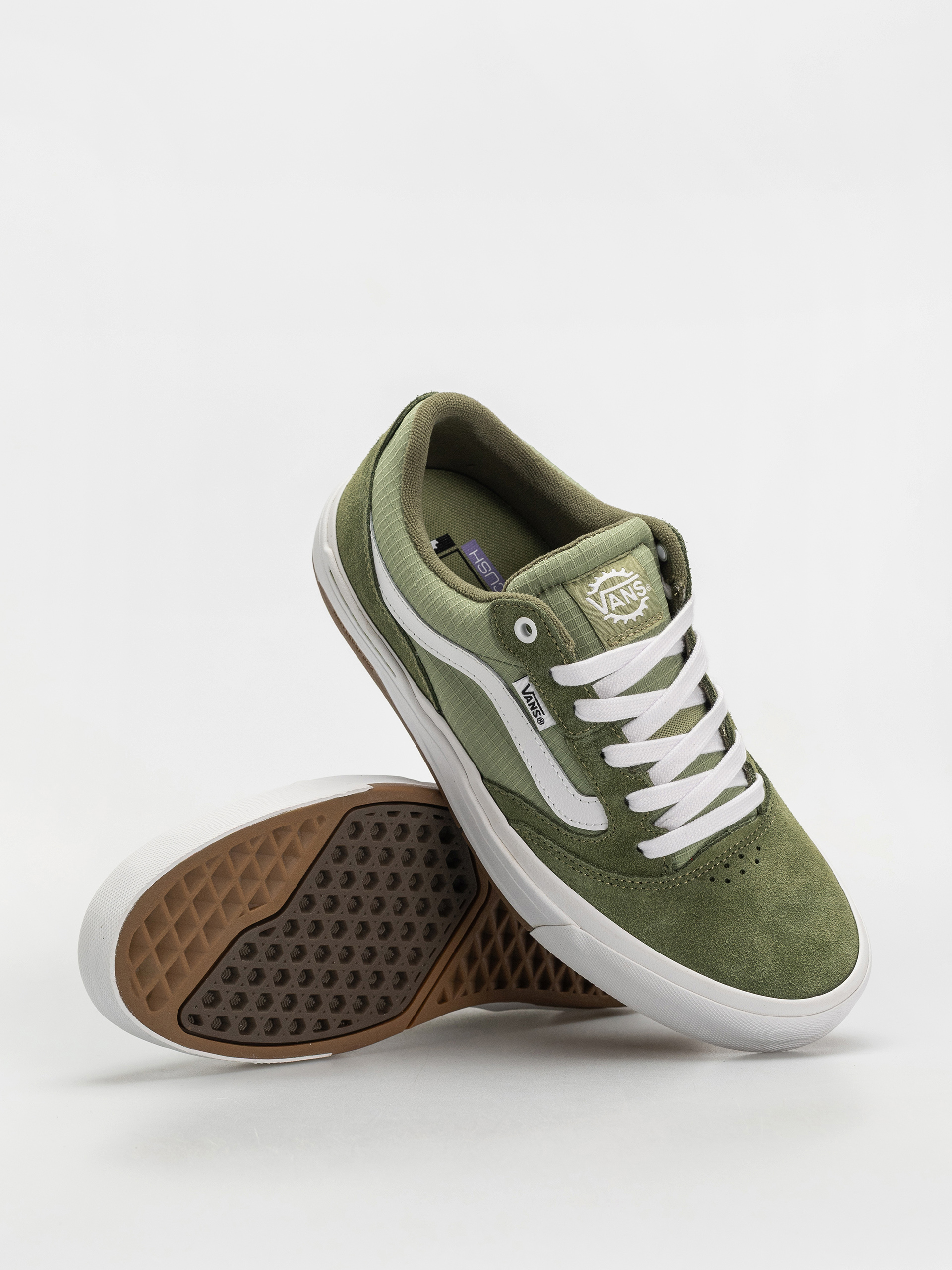 Boty Vans Bmx Proof Wafflecup (olive/white)