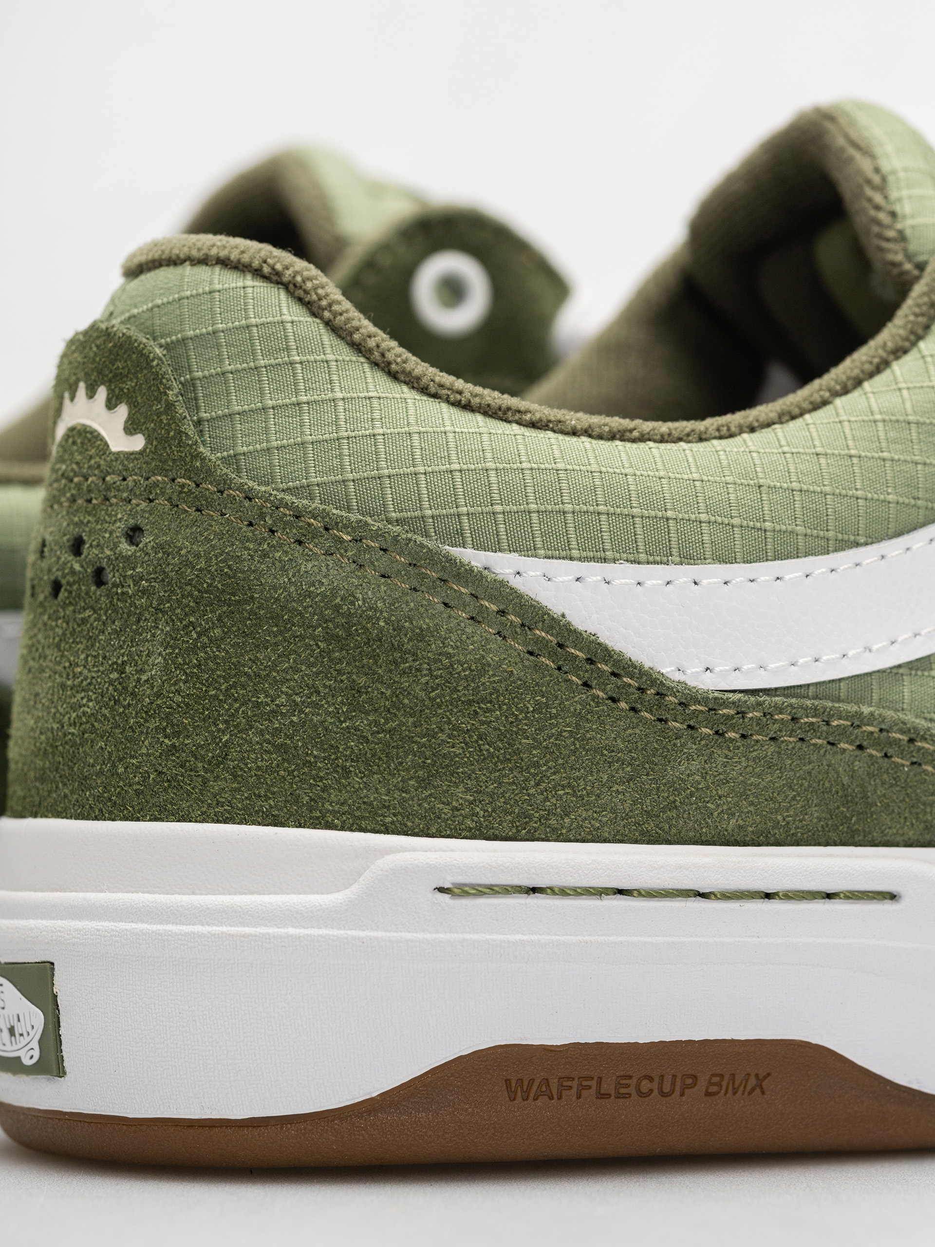 Boty Vans Bmx Proof Wafflecup (olive/white)