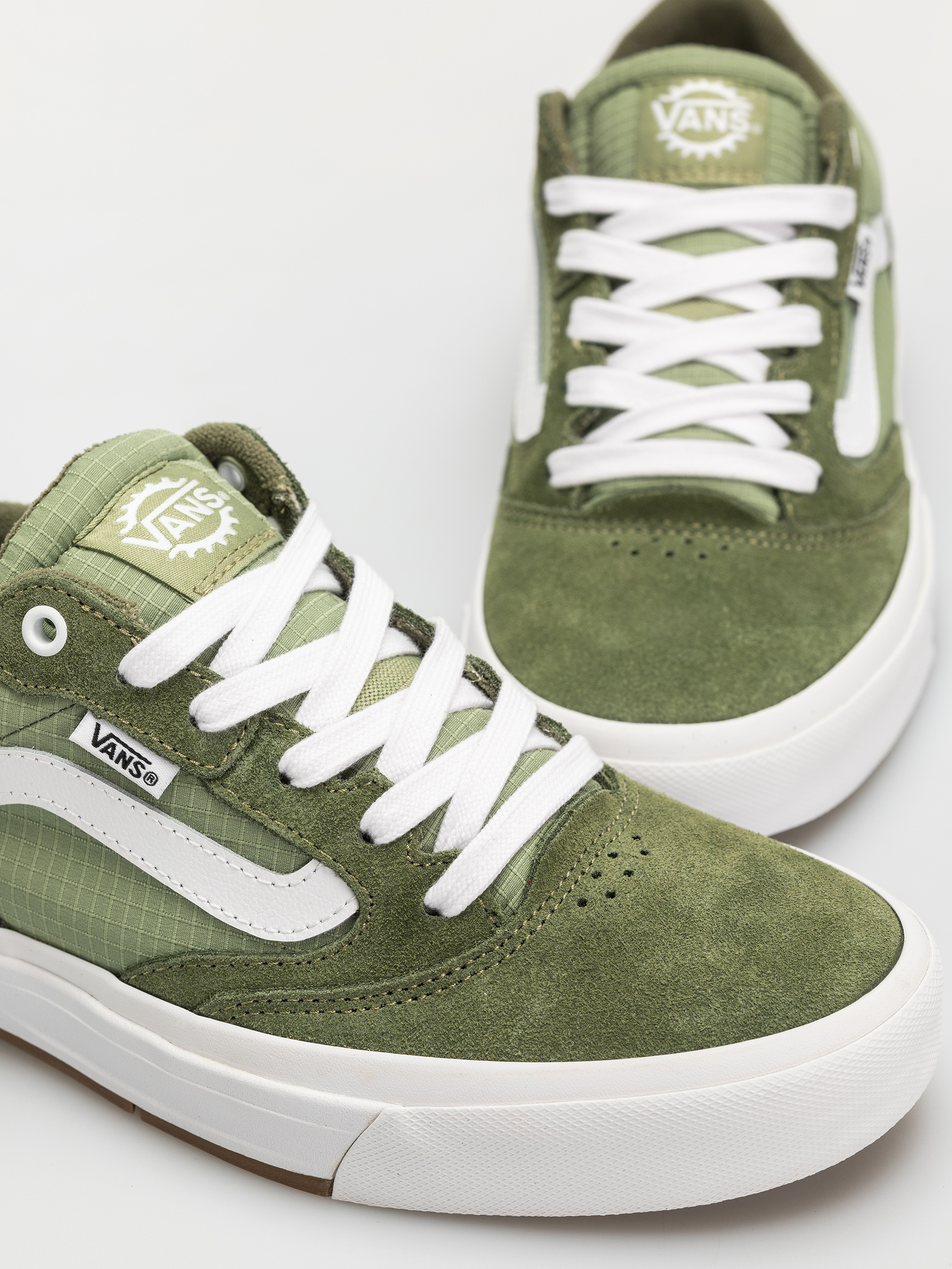 Boty Vans Bmx Proof Wafflecup (olive/white)