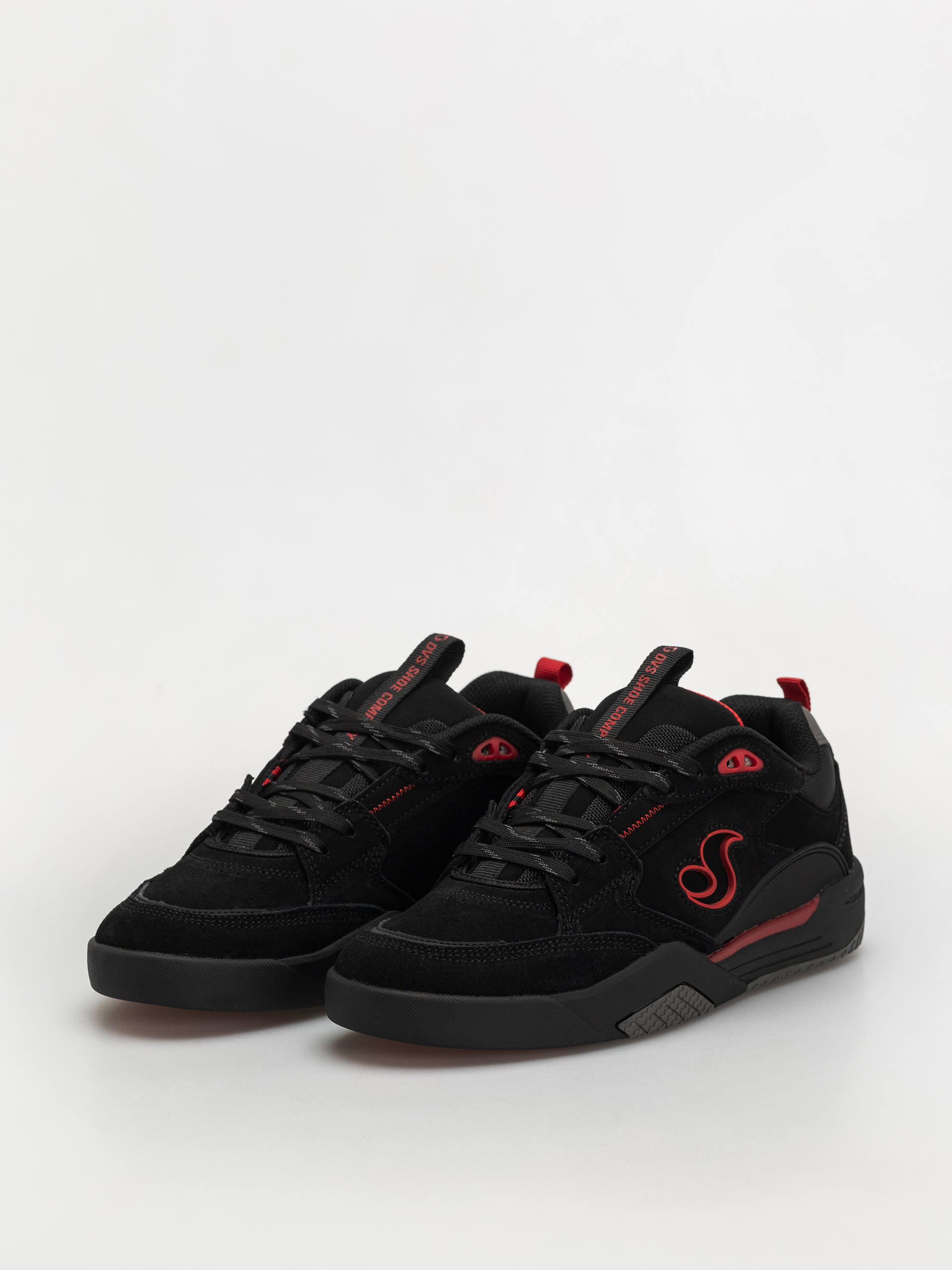 Boty DVS Slot (blk/blk/red)