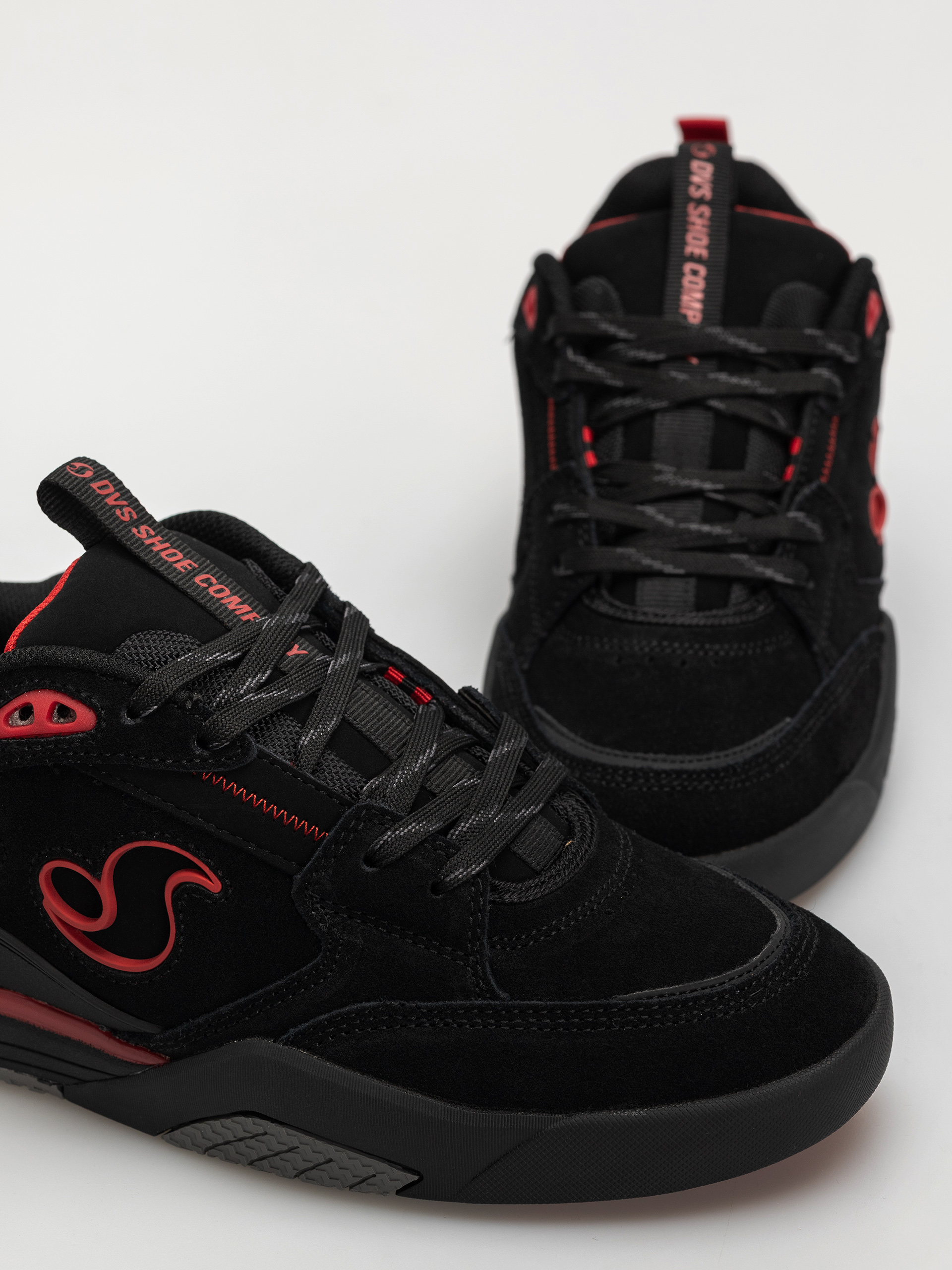 Boty DVS Slot (blk/blk/red)