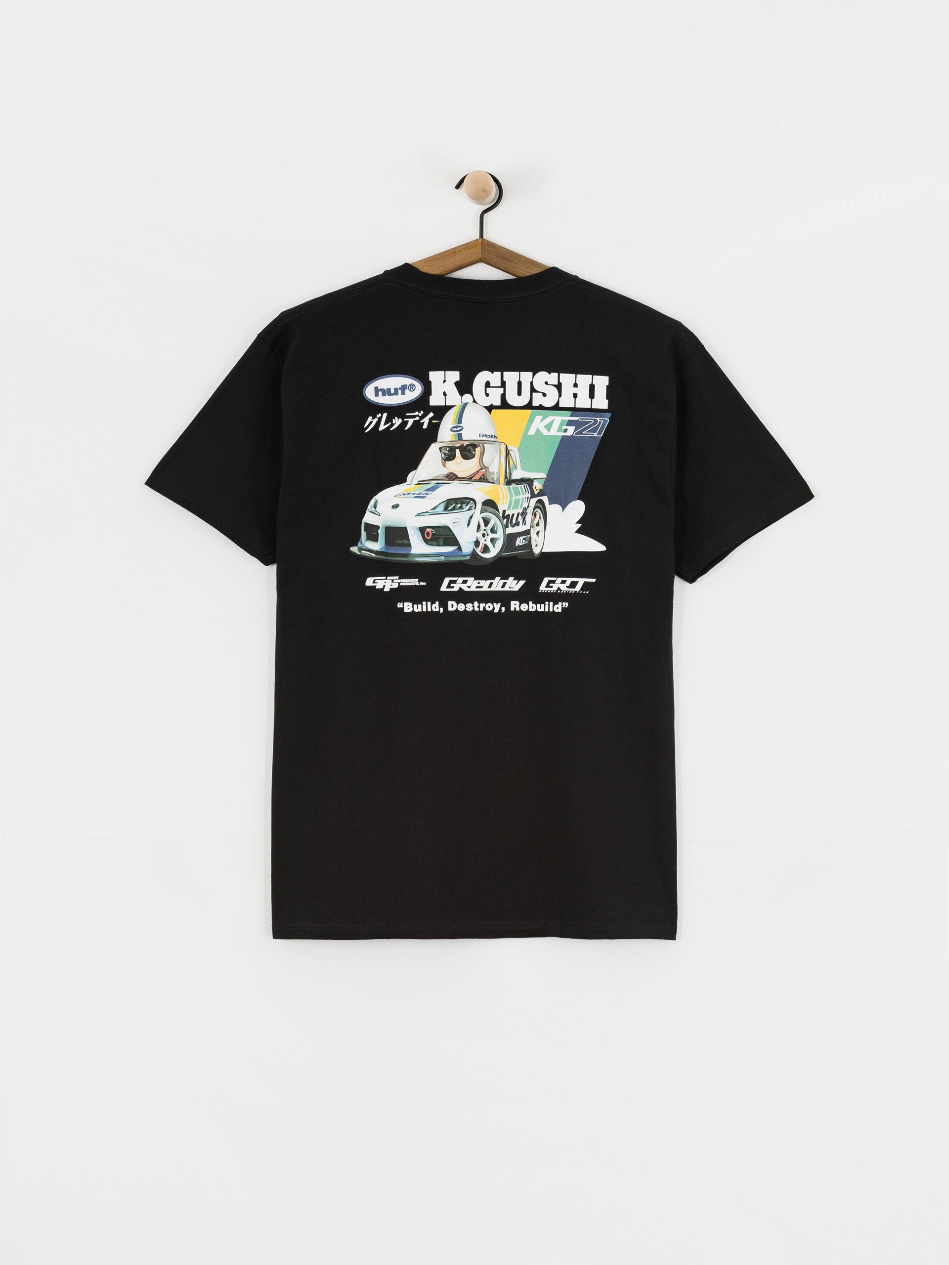 Tričko HUF X Greddy Gushi