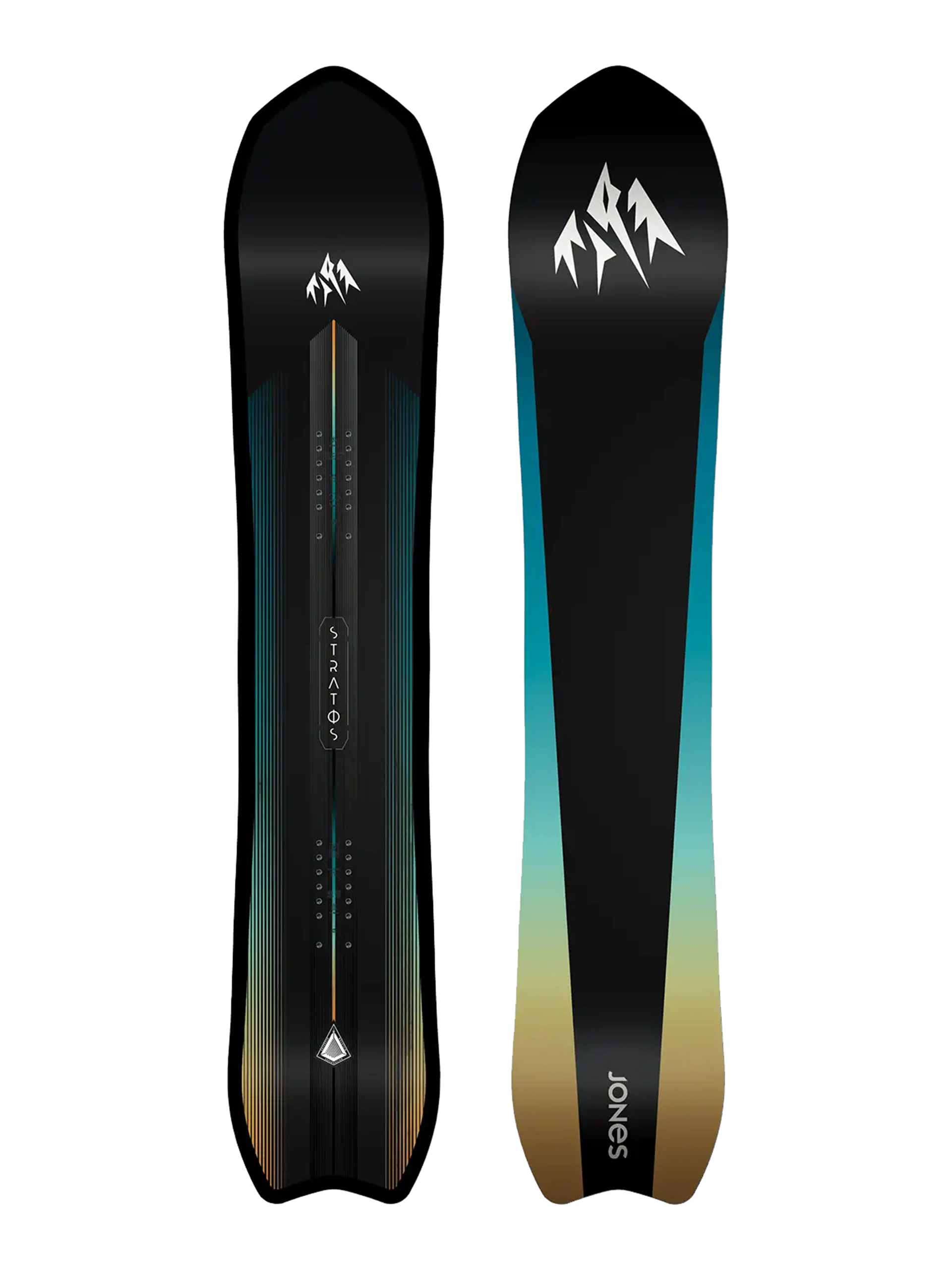 Snowboard Jones Snowboards Stratos (black)