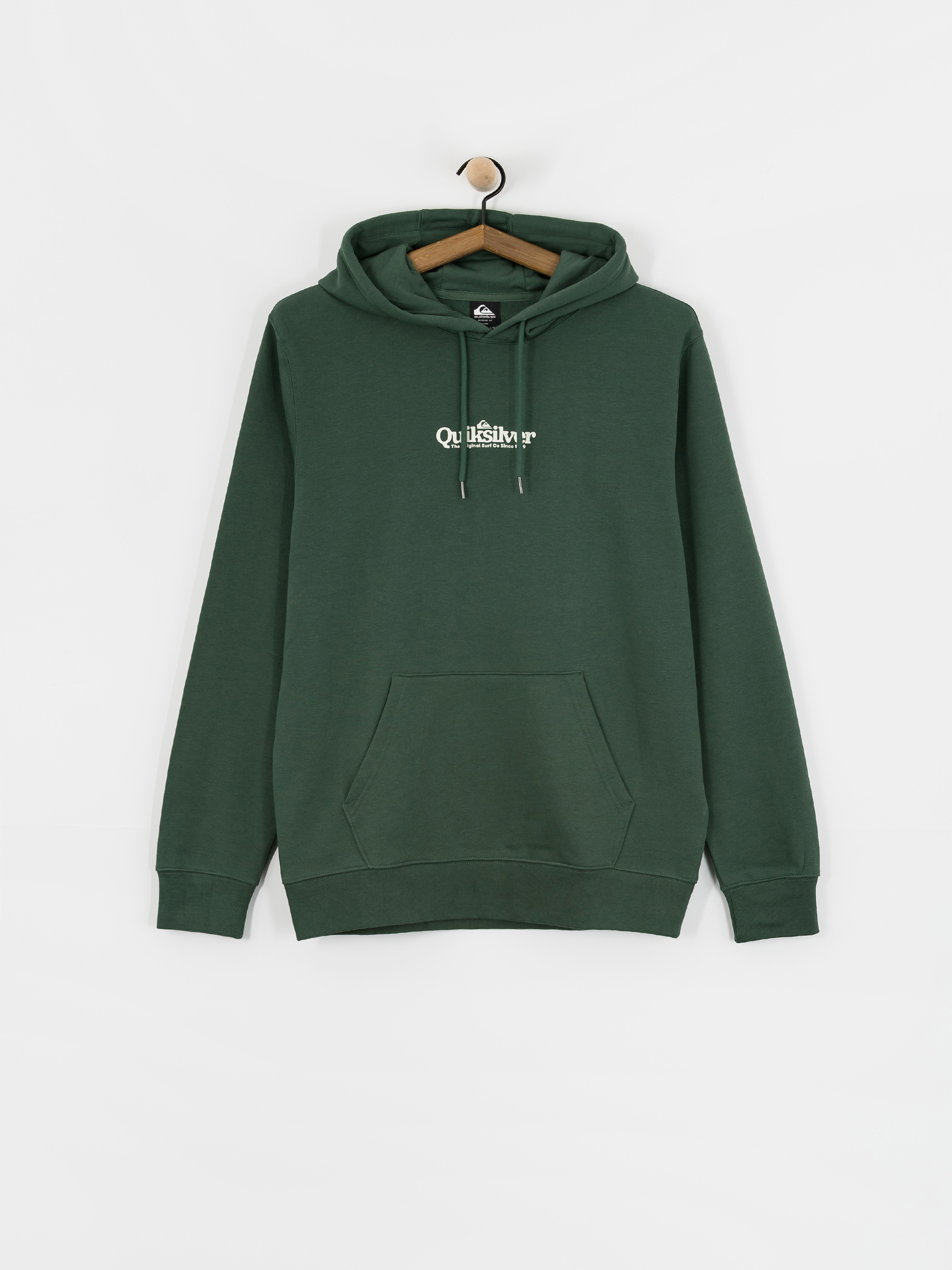 Mikina s kapucí Quiksilver Fineline HD (trekking green)