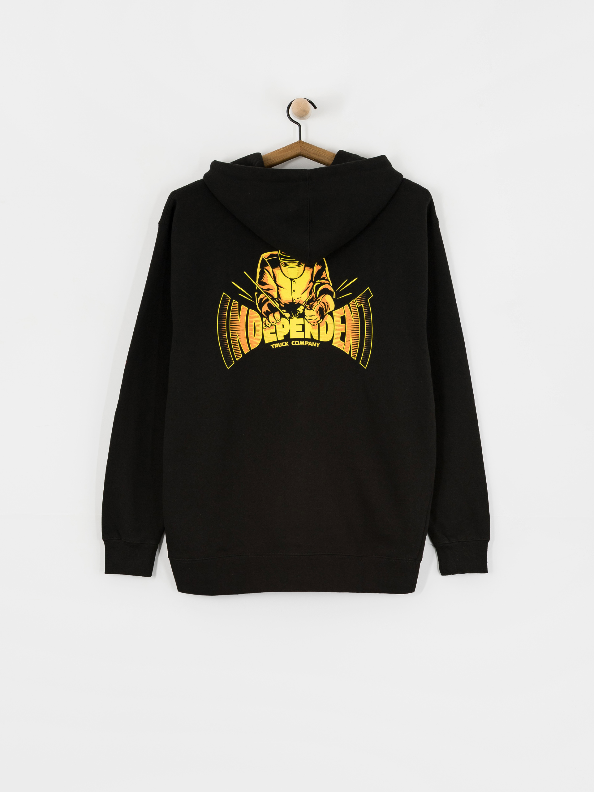 Mikina s kapucí Independent Manufactured Span ZHD (black)