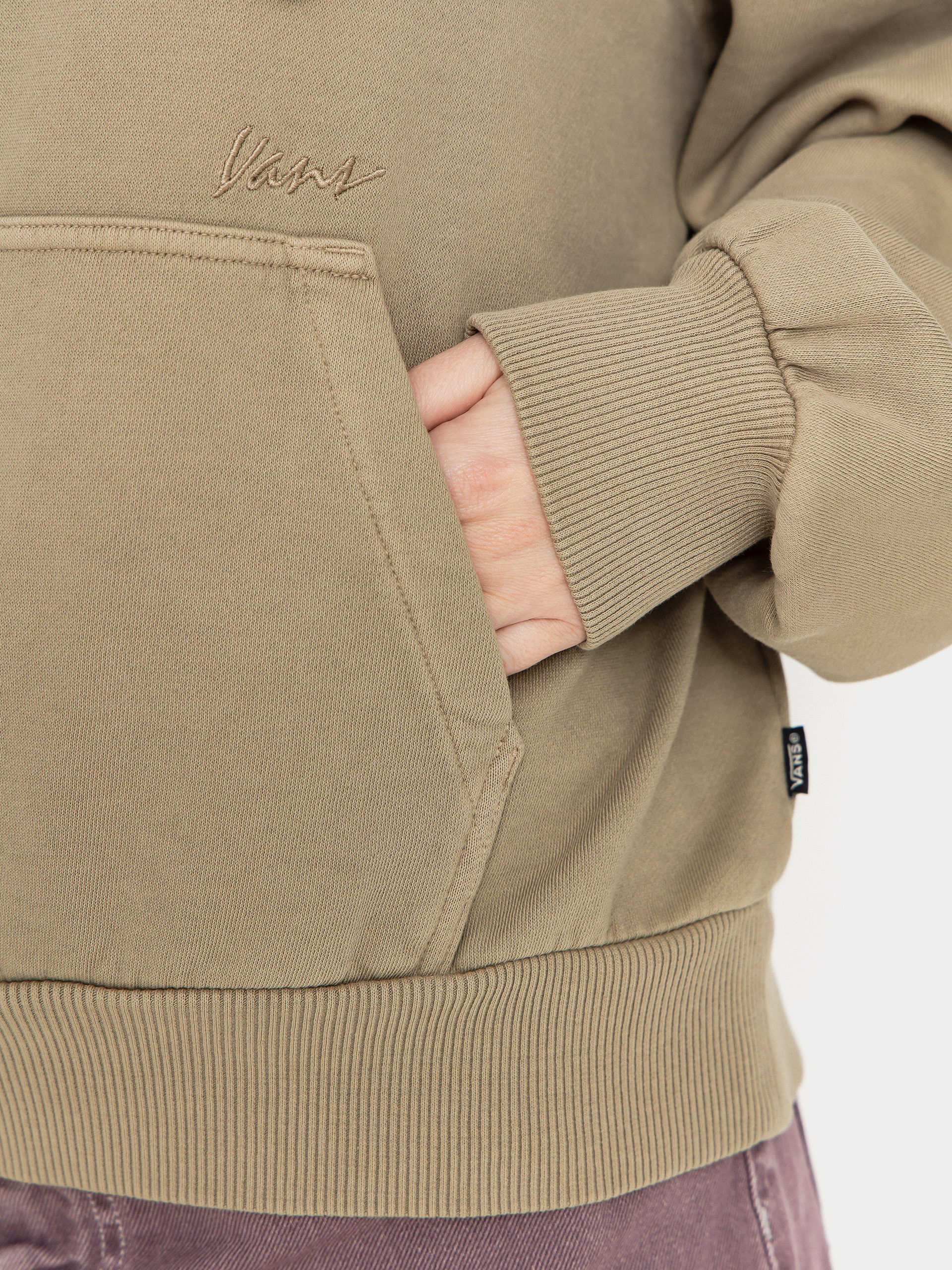 Mikina s kapucí Vans Retro HD Wmn (bay leaf)