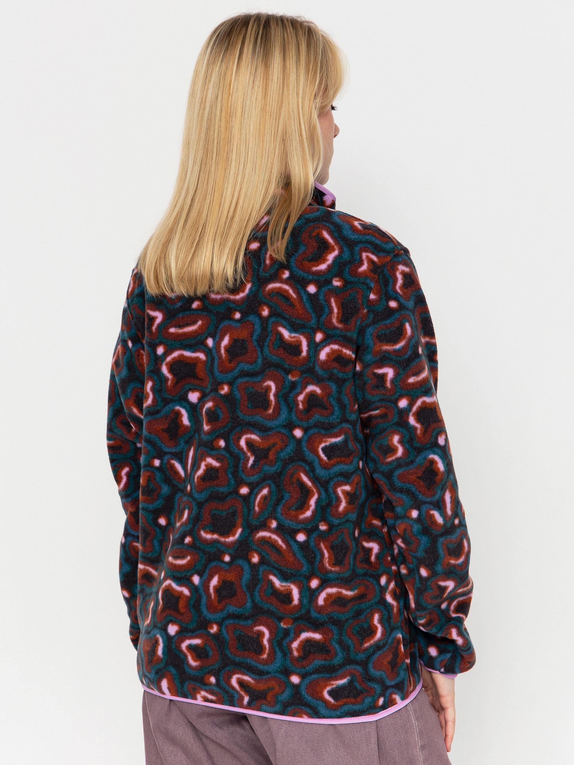 Dámský Fleecová mikina Patagonia LW Synch Snap T (soft spirea dried vanilla)