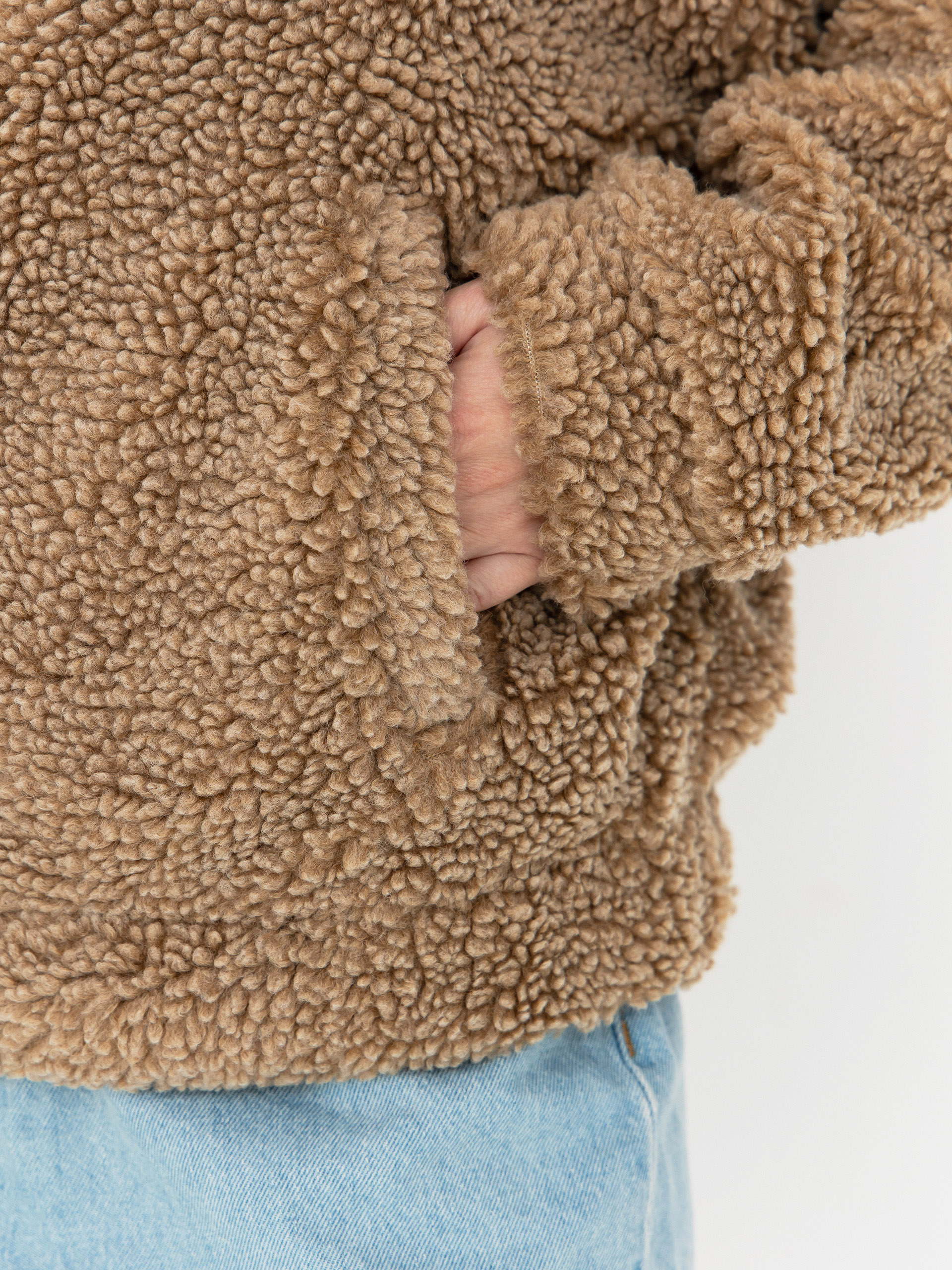 Dámský Fleecová mikina Roxy City Track (woodsmoke)