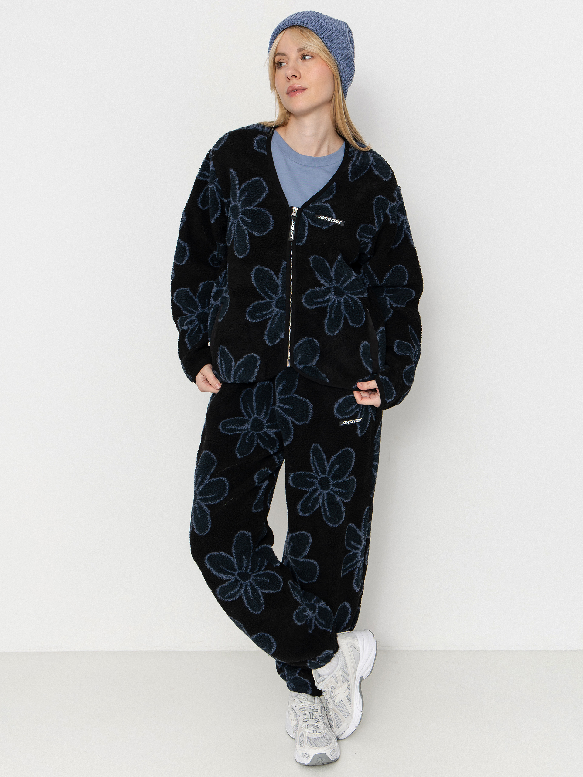 Bunda Santa Cruz Homebody Wmn (black daisy)