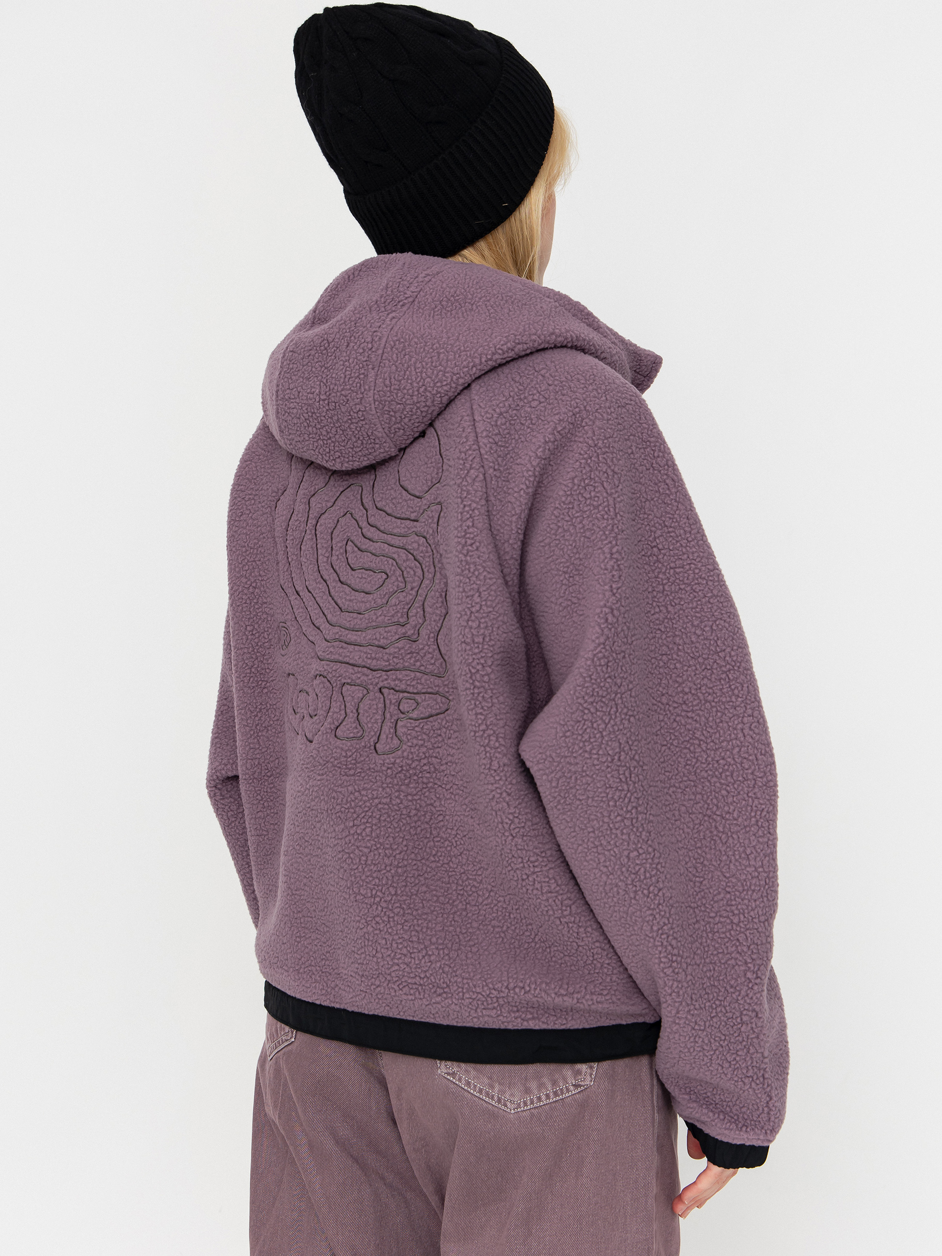 Dámský Fleecová mikina Carhartt WIP Helix (phlox/porphyry)