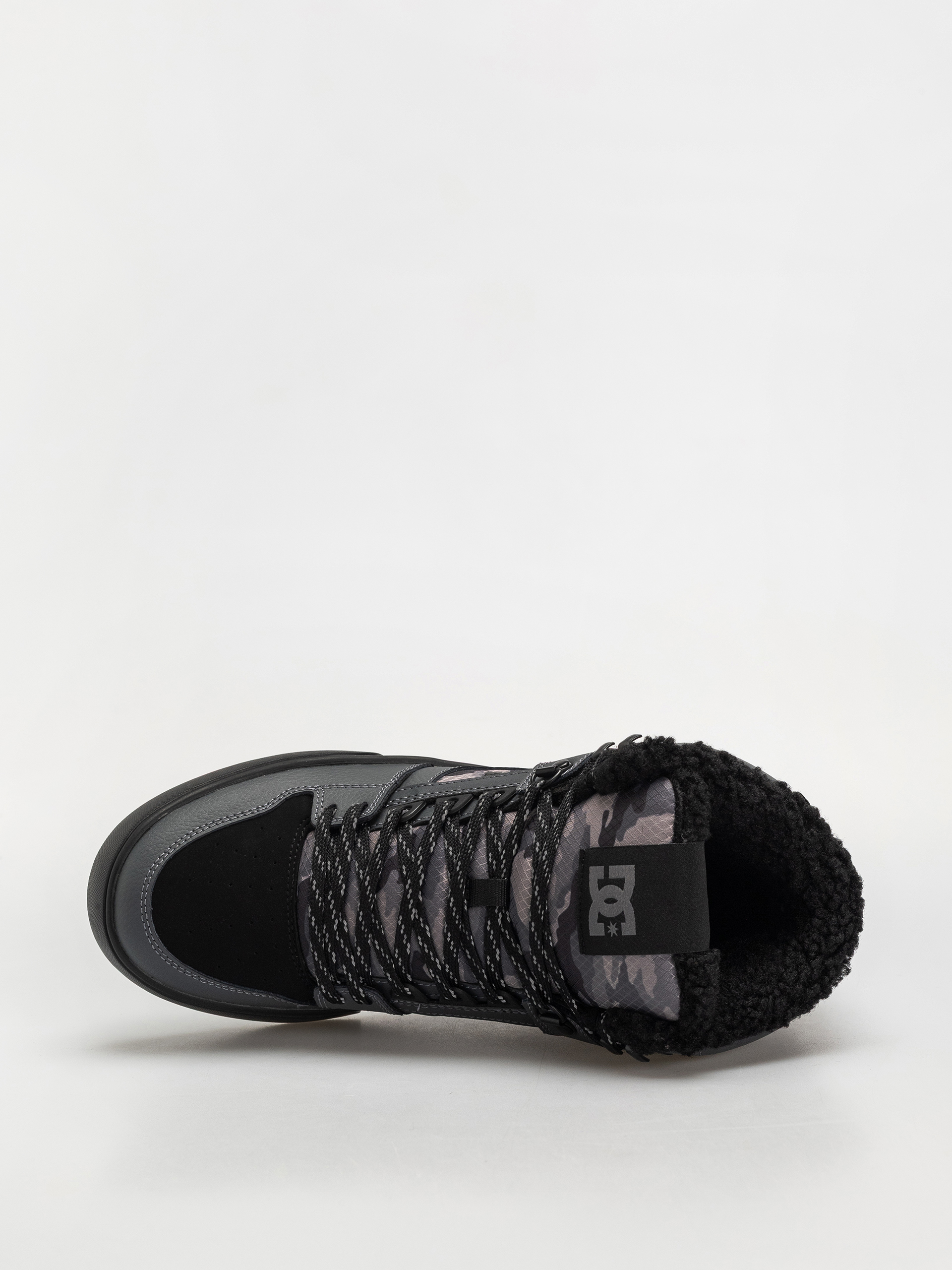 Boty DC Pure High Top Wc Wnt (dark grey/black)