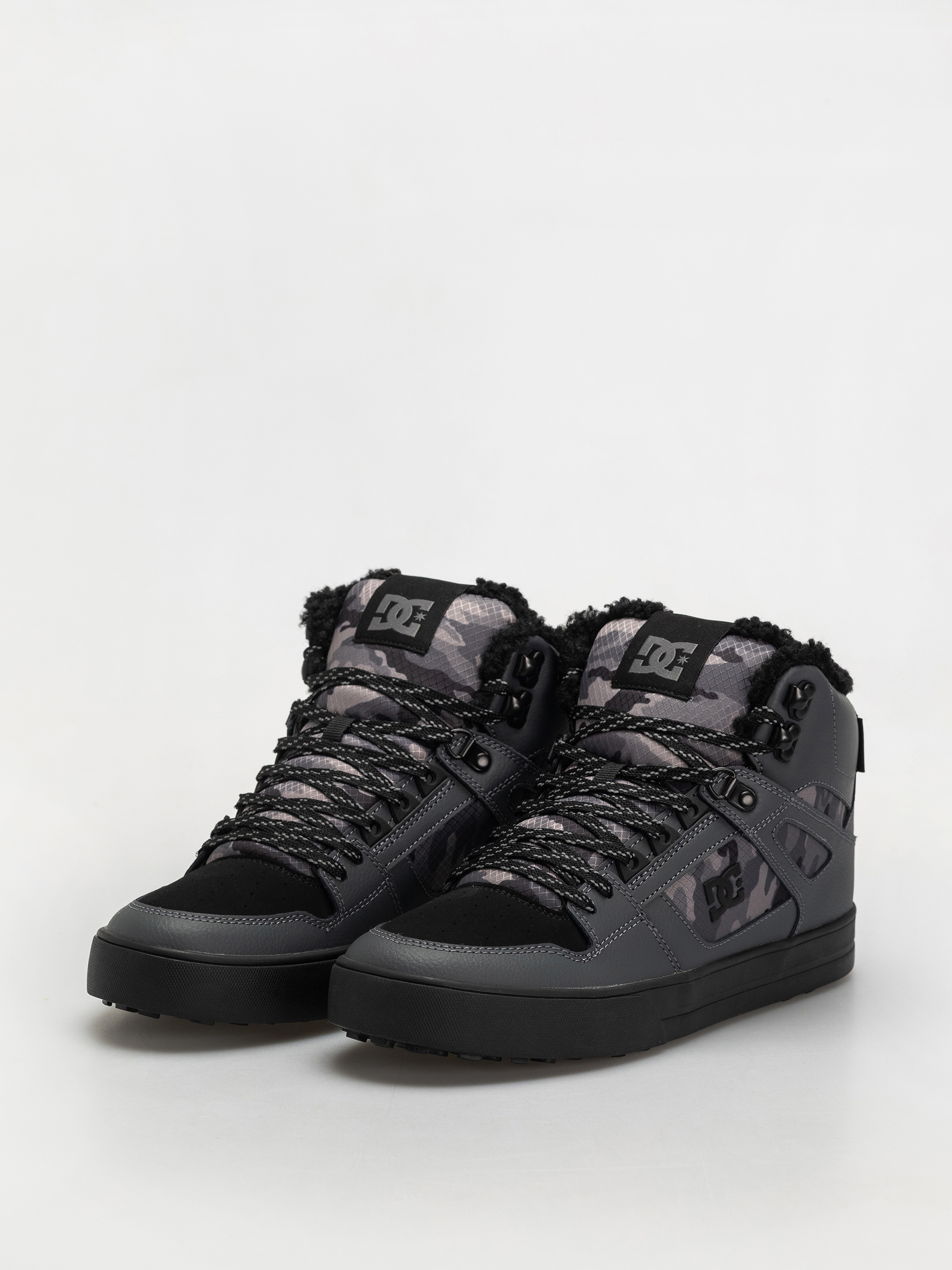 Boty DC Pure High Top Wc Wnt (dark grey/black)