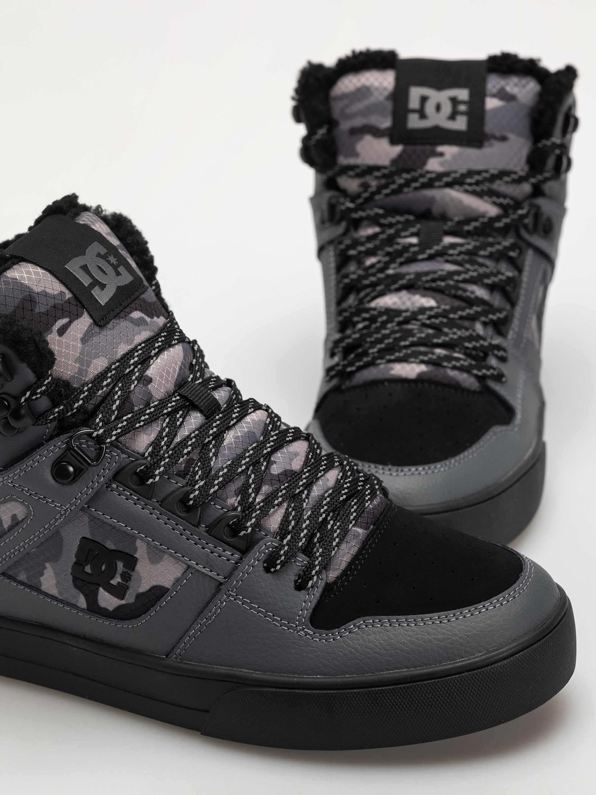 Boty DC Pure High Top Wc Wnt (dark grey/black)