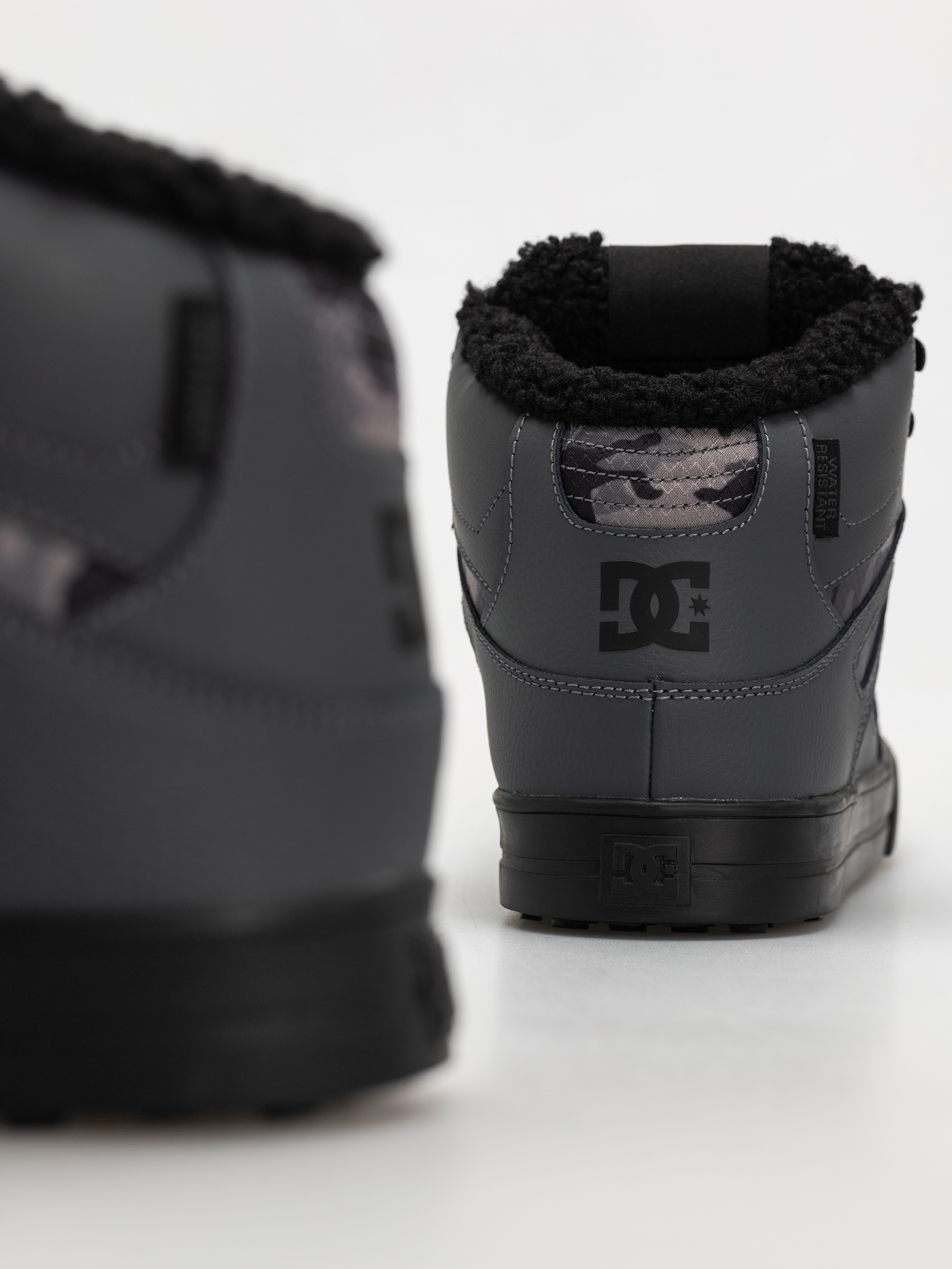 Boty DC Pure High Top Wc Wnt (dark grey/black)