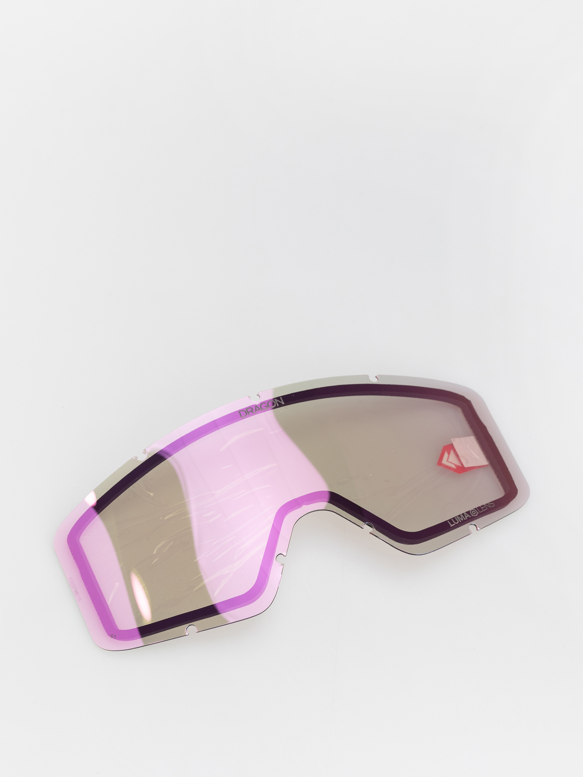 Sklo na snowboardové brýle  Dragon DXT (lumalens pink ion)