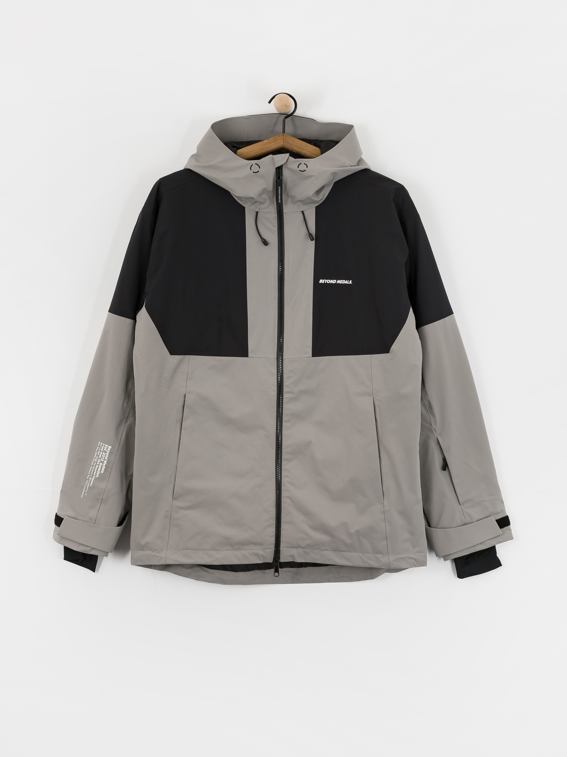 Snowboardovu00e1 bunda Beyond Medals Fullzip 2L (grey)