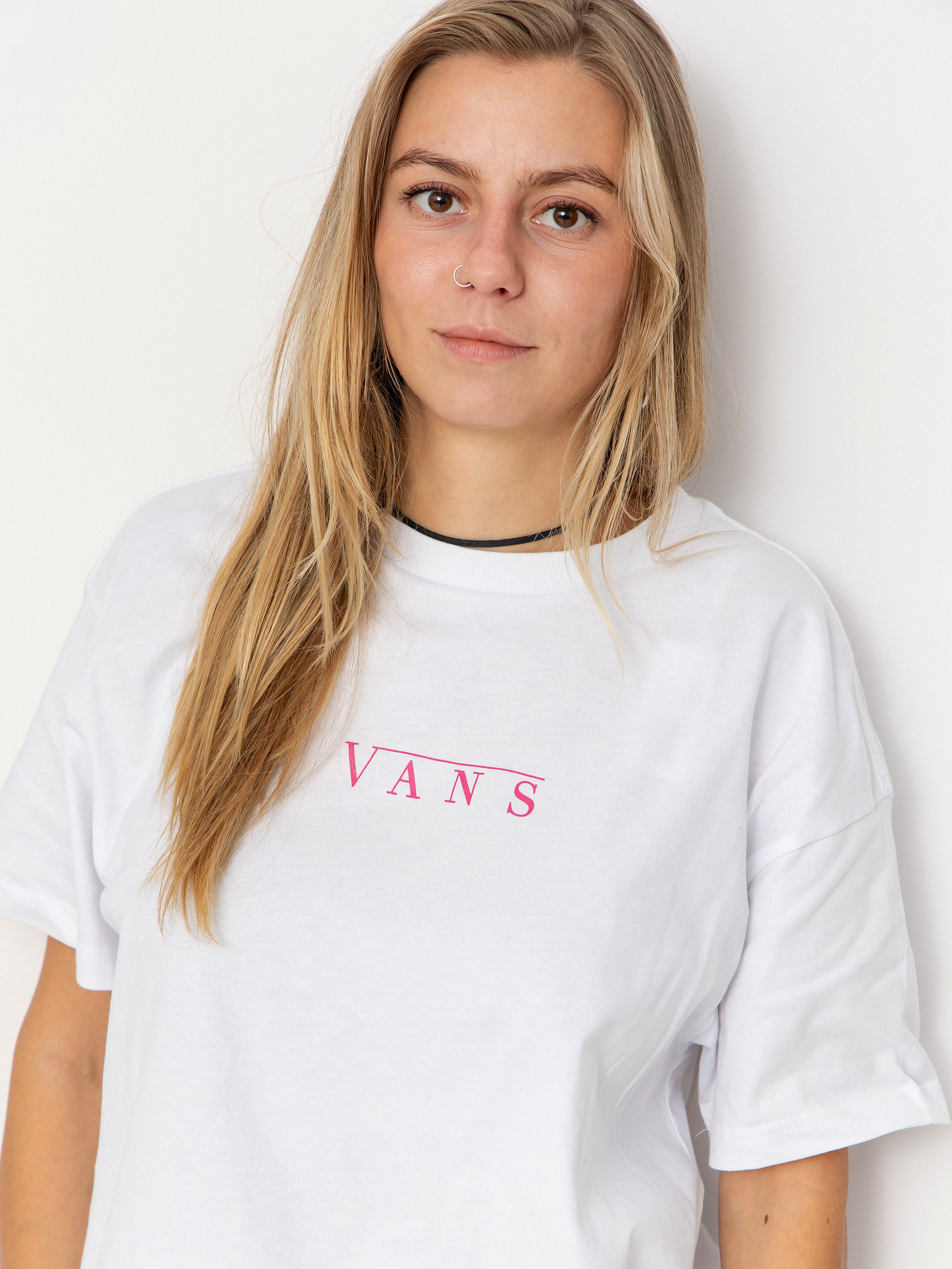 Tričko Vans Talk Talk Os Wmn (white)