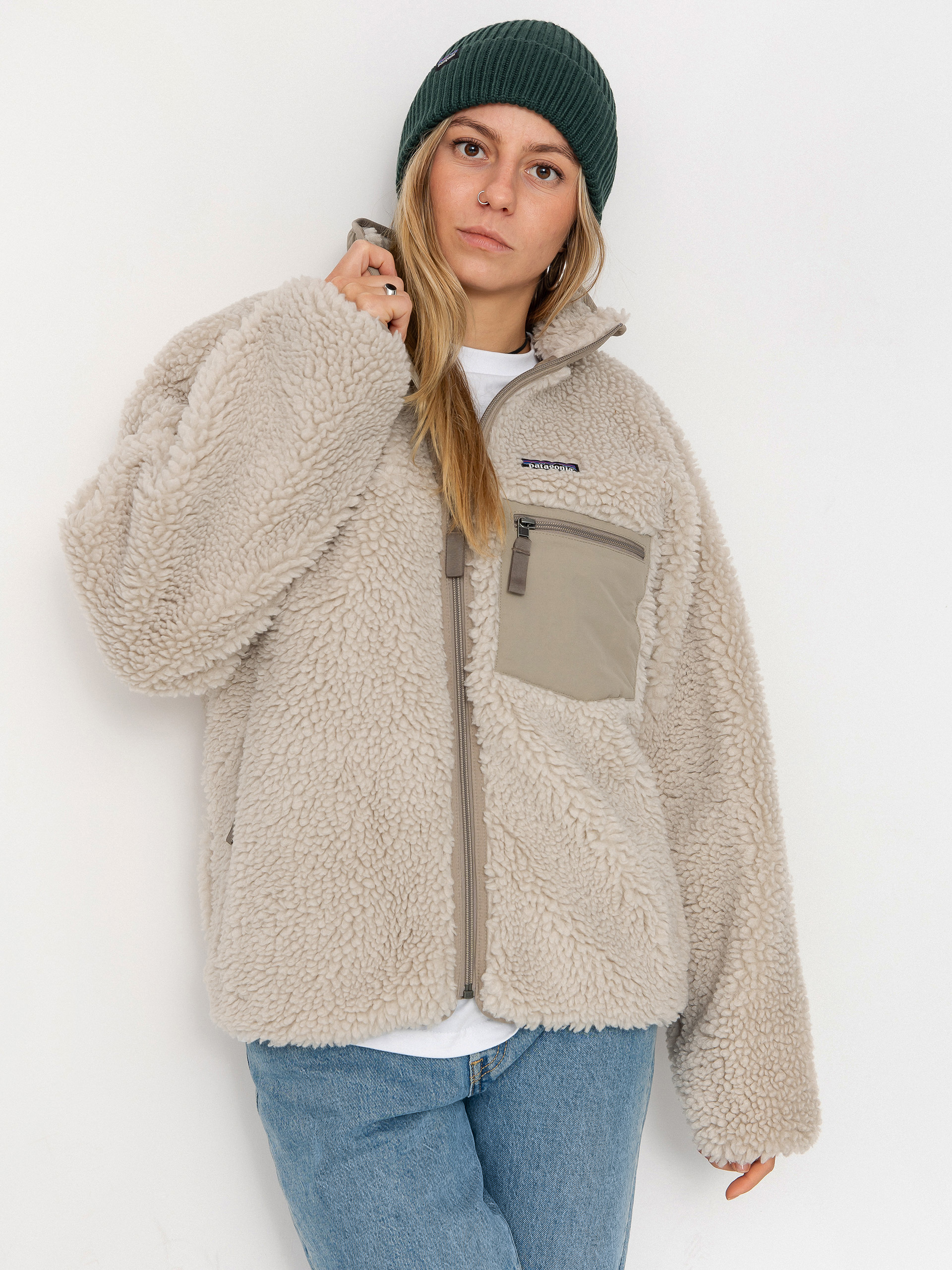 Bunda Patagonia Classic Retro X Wmn (natural)