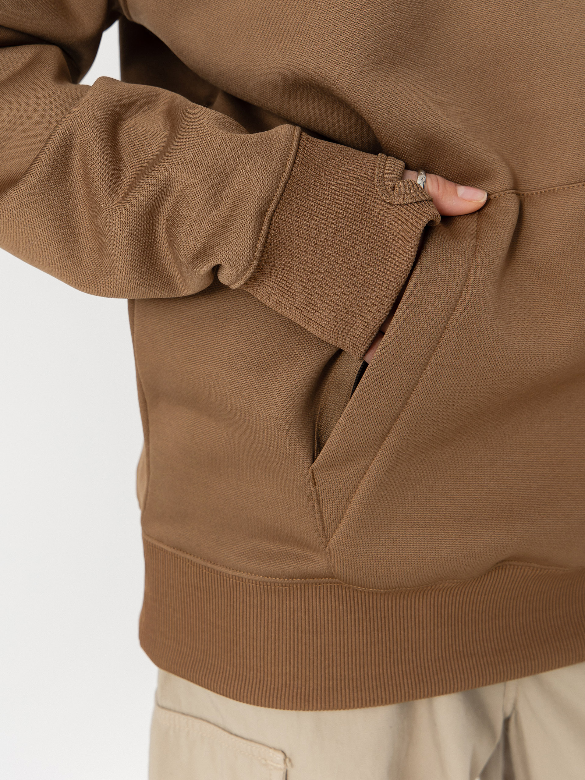 Mikina s kapucí Volcom Riding Hydro HD Wmn (bronze)