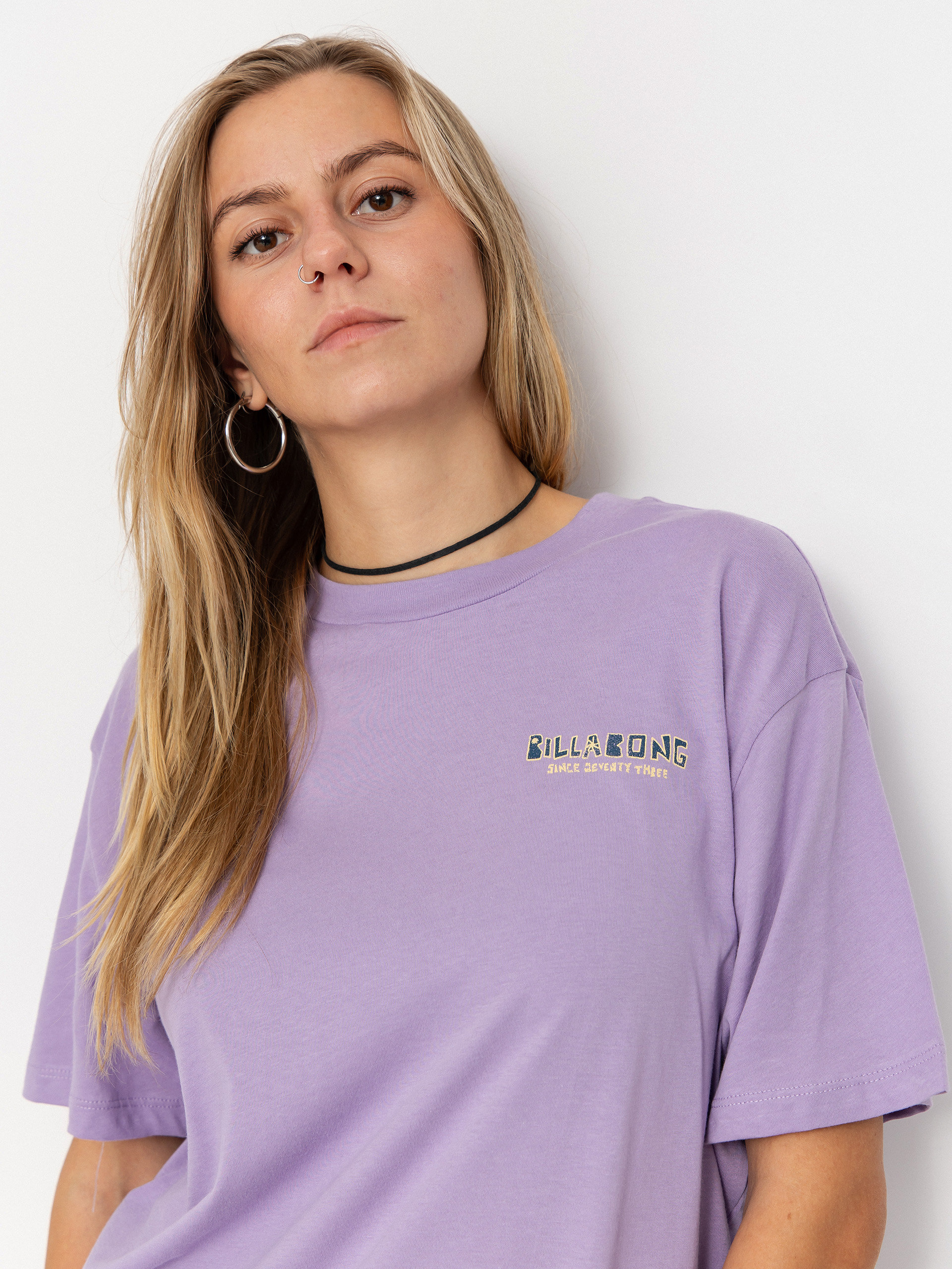 Tričko Billabong Mixing Vibes Wmn (light purple)