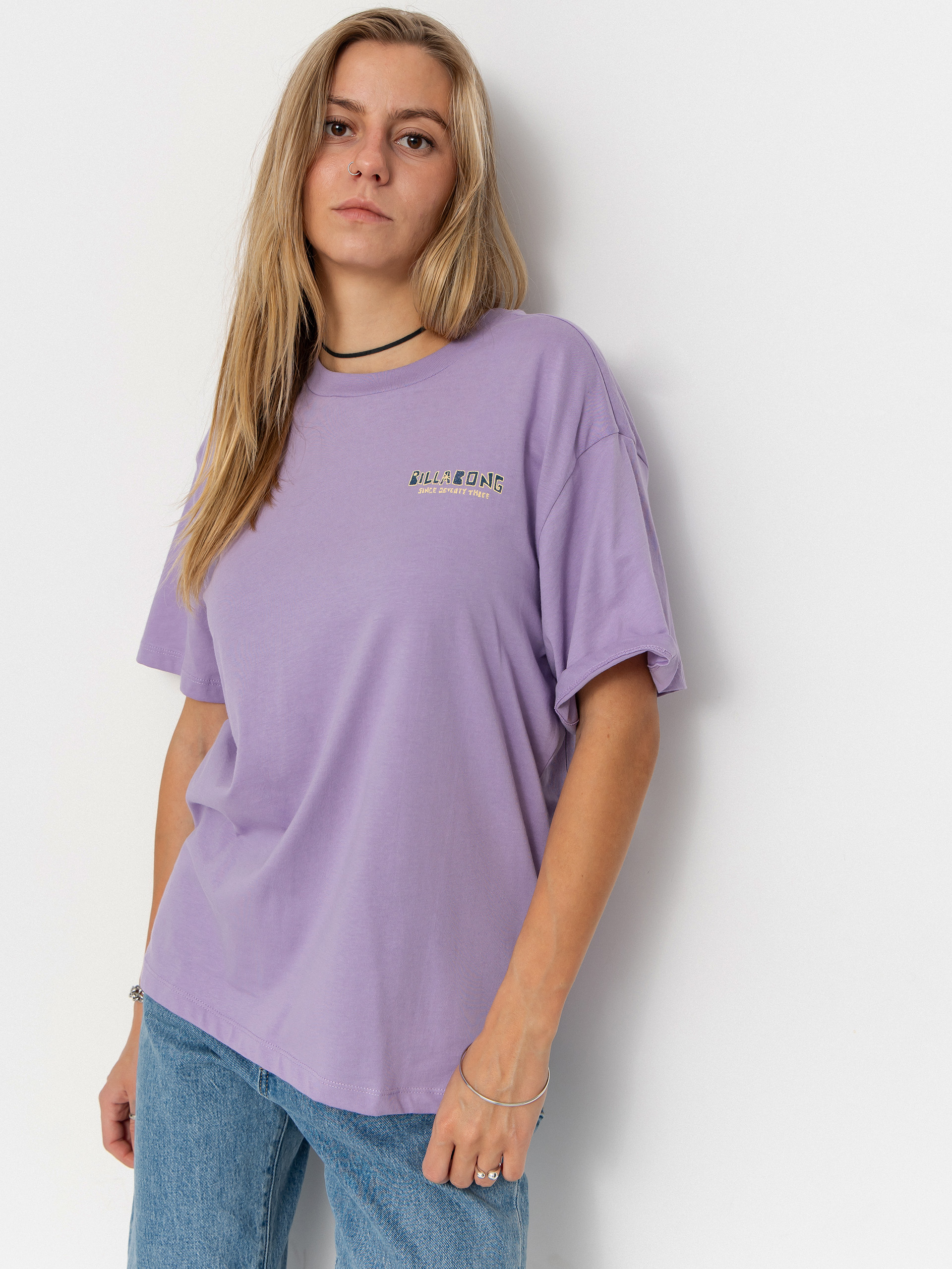 Tričko Billabong Mixing Vibes Wmn (light purple)