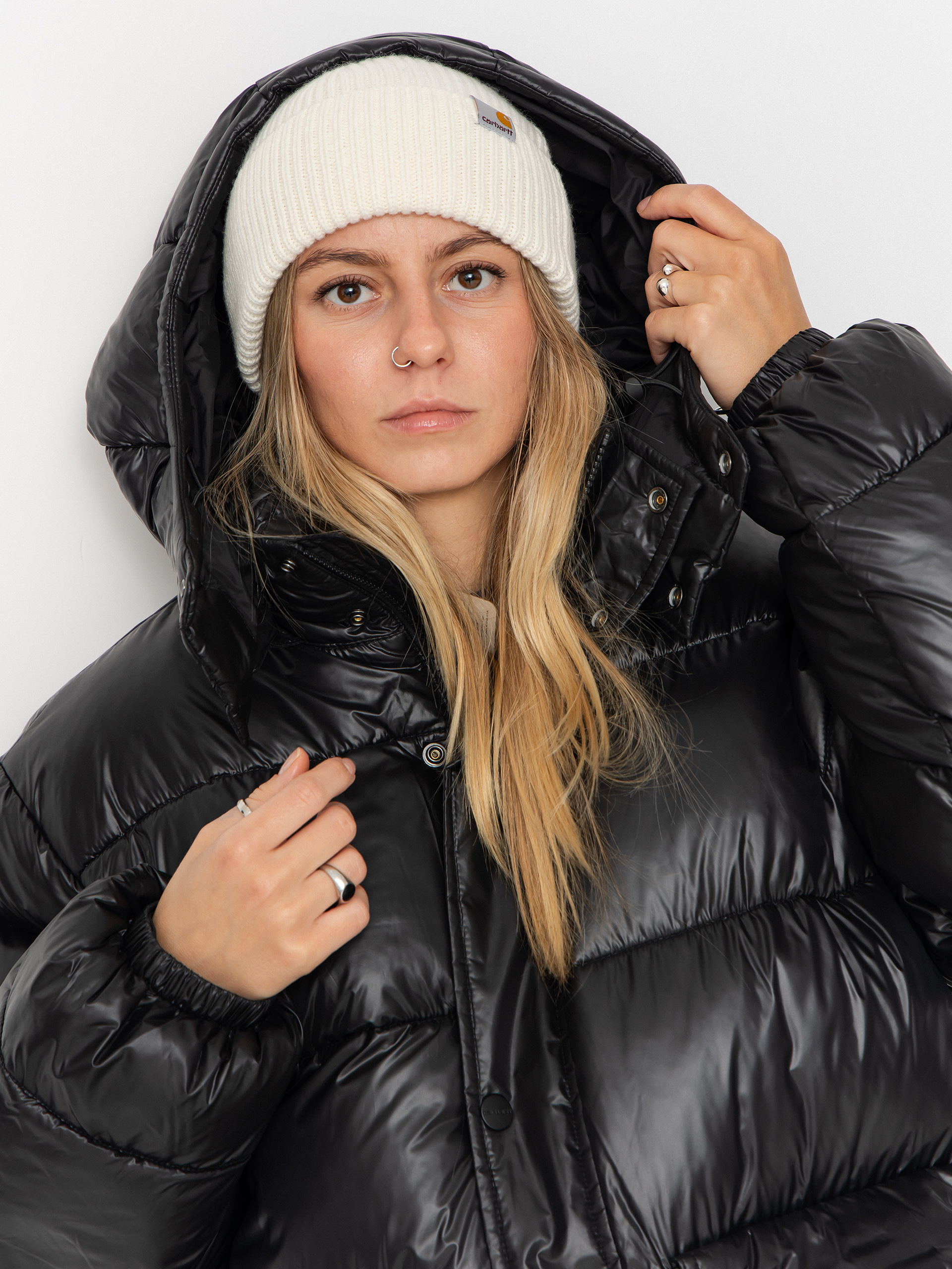 Bunda Carhartt WIP Benson Wmn (black)