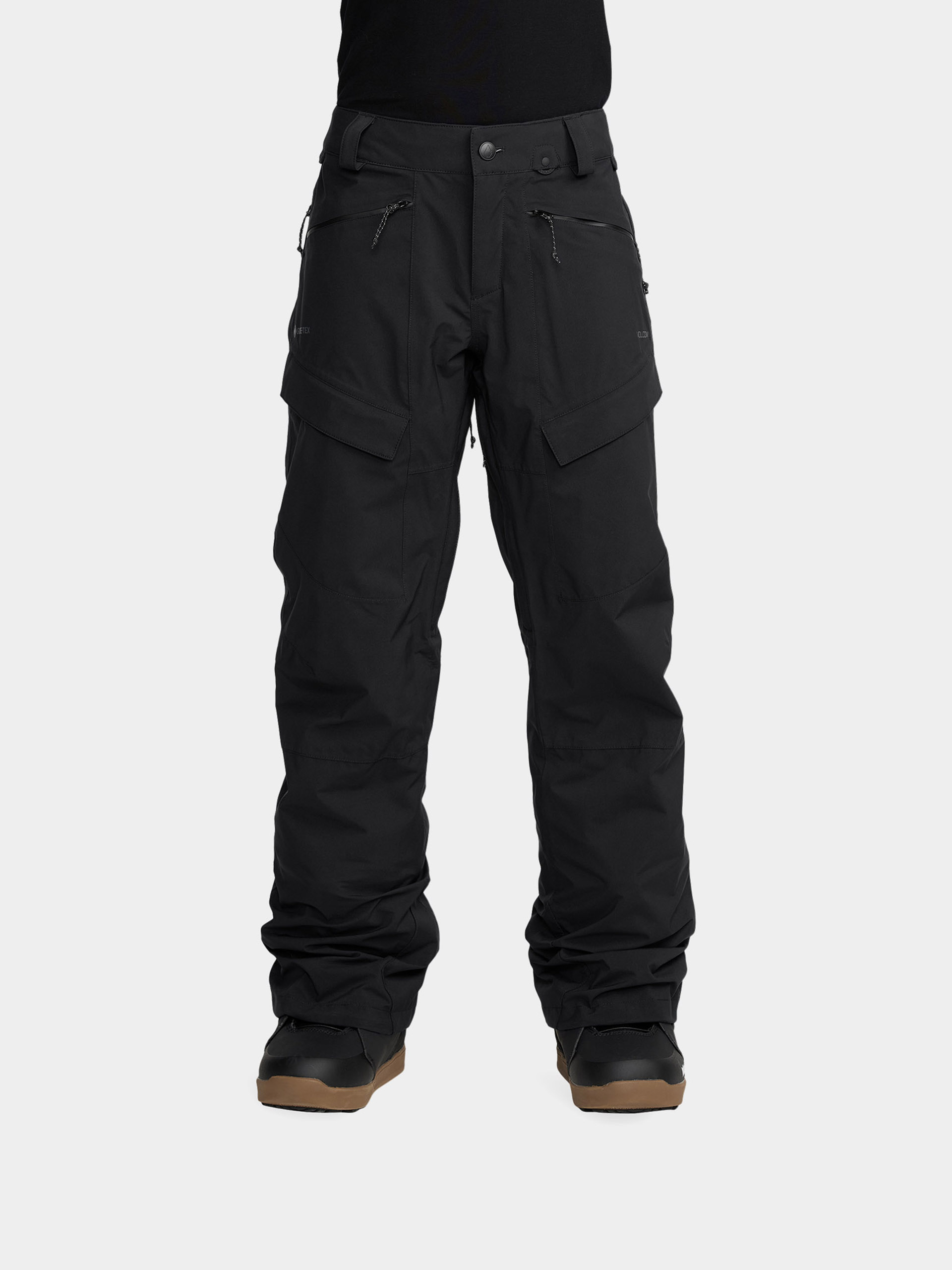 Snowboardové kalhoty  Volcom At Stretch Gore Tex Wmn (black)