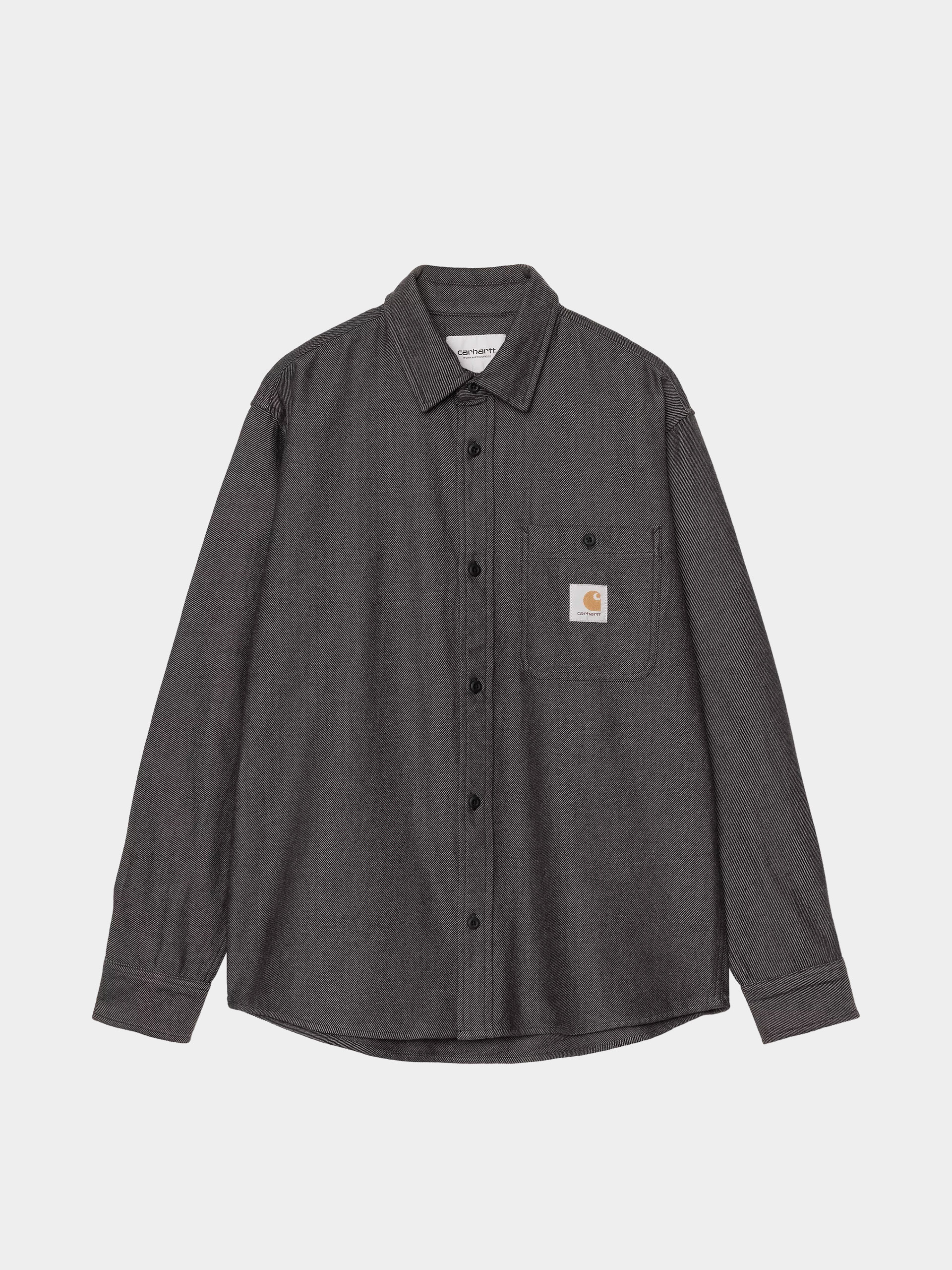 Košile Carhartt WIP Edgar (black/wax)