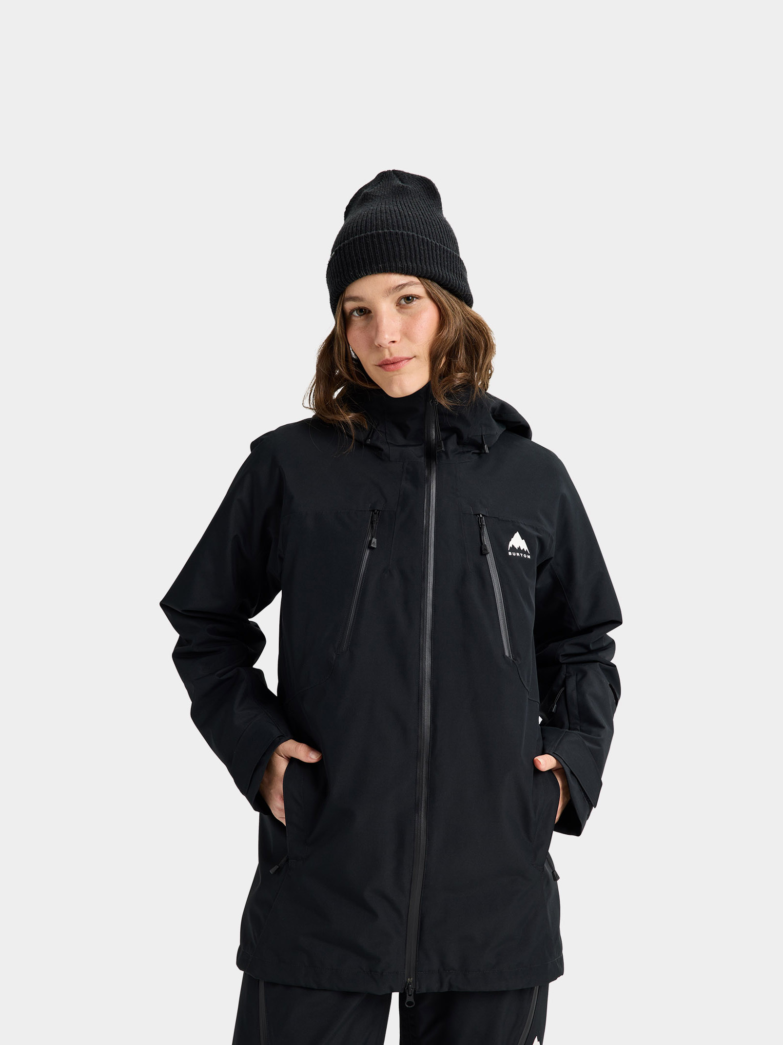 Snowboardová bunda Burton Reserve 2L 3 In 1 Wmn (true black)
