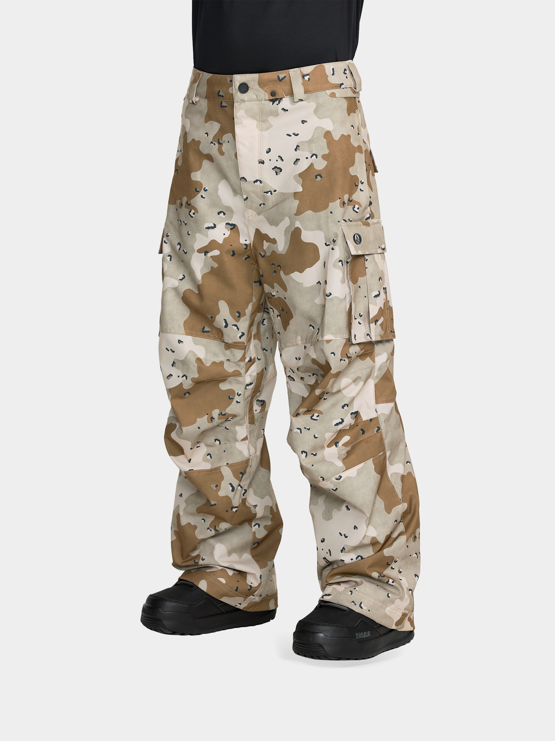 Pánské Snowboardové kalhoty  Volcom Nwrk Baggy (camouflage)