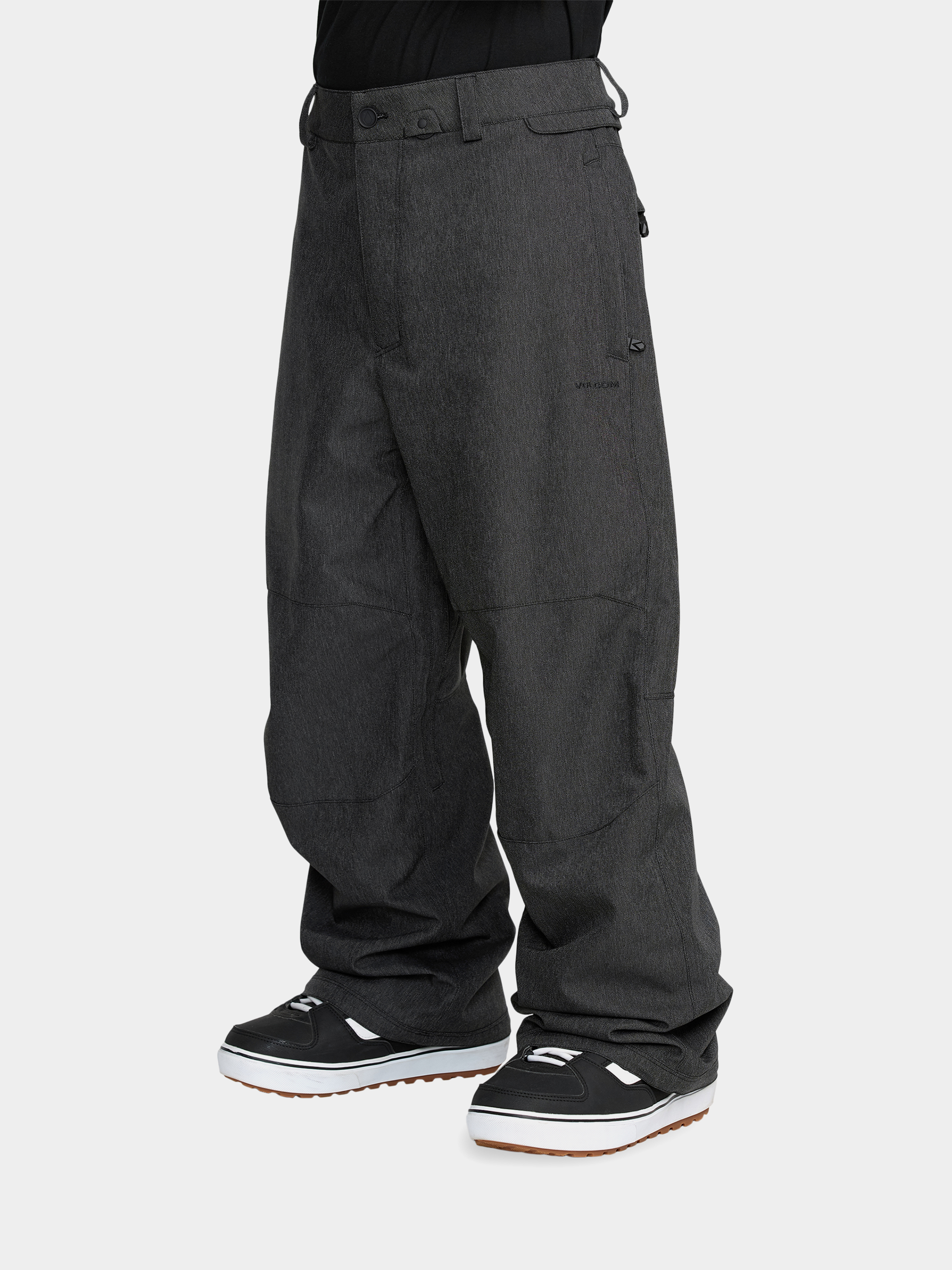 Pánské Snowboardové kalhoty  Volcom Snow Billow (black denim)