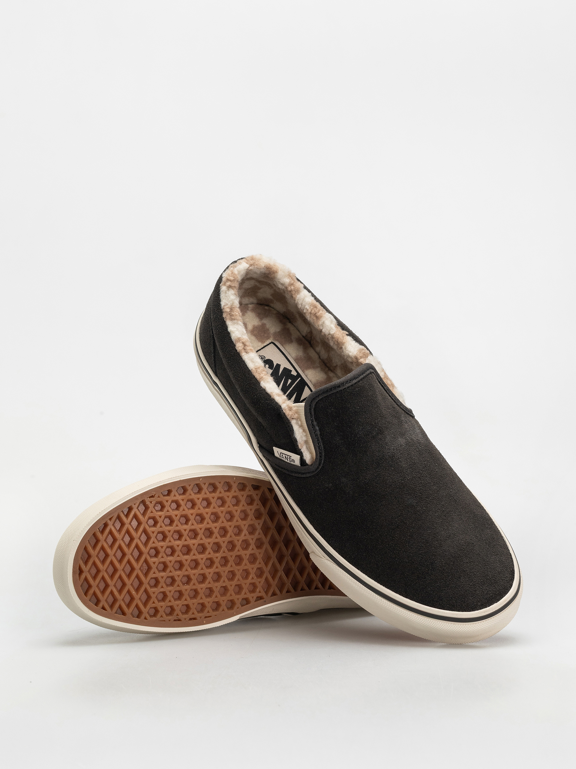 Boty Vans Classic Slip On (cozy hug faded black)