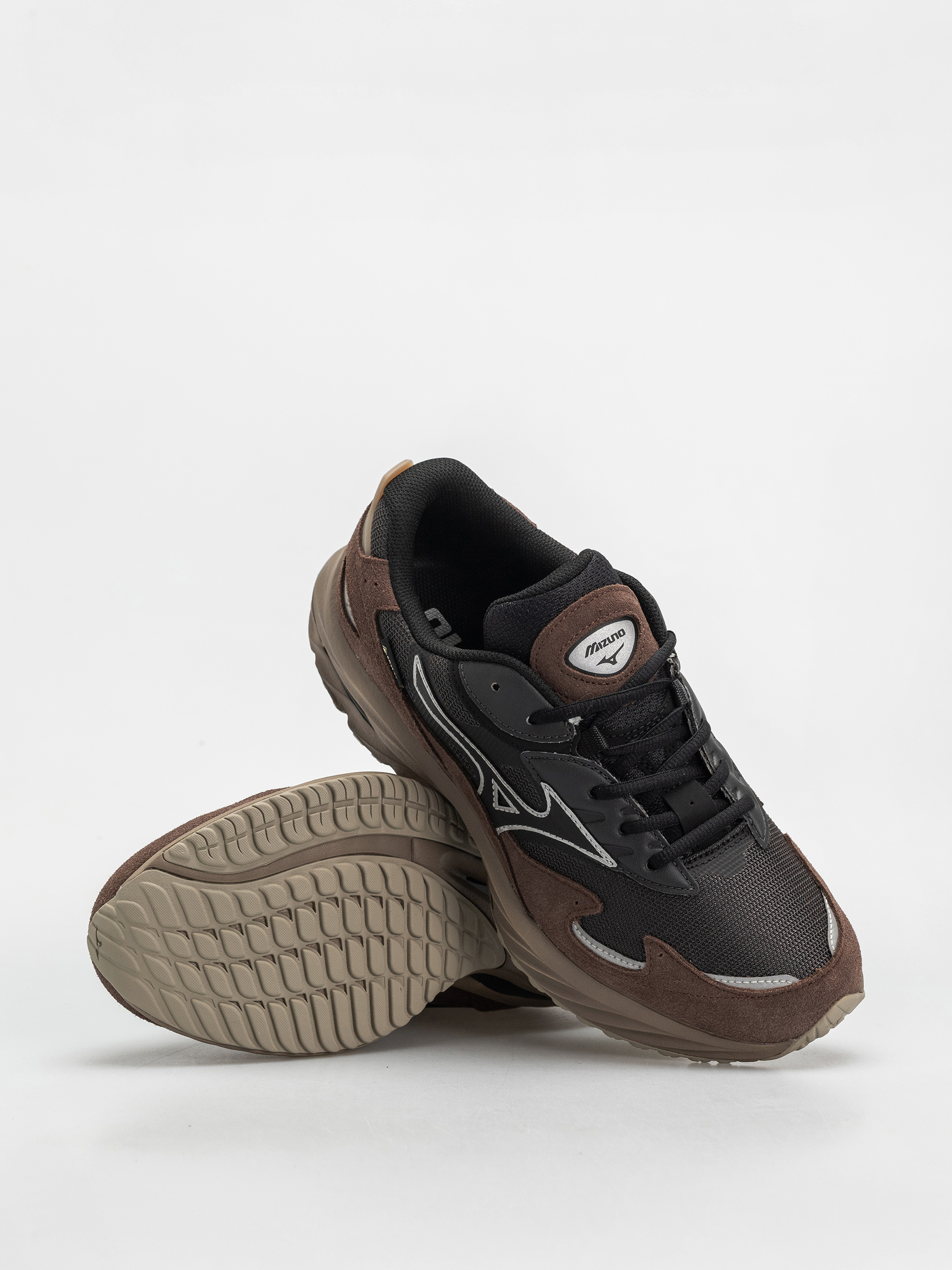 Boty Mizuno Wave Rider GTX (black sand/black/chicory coffee)