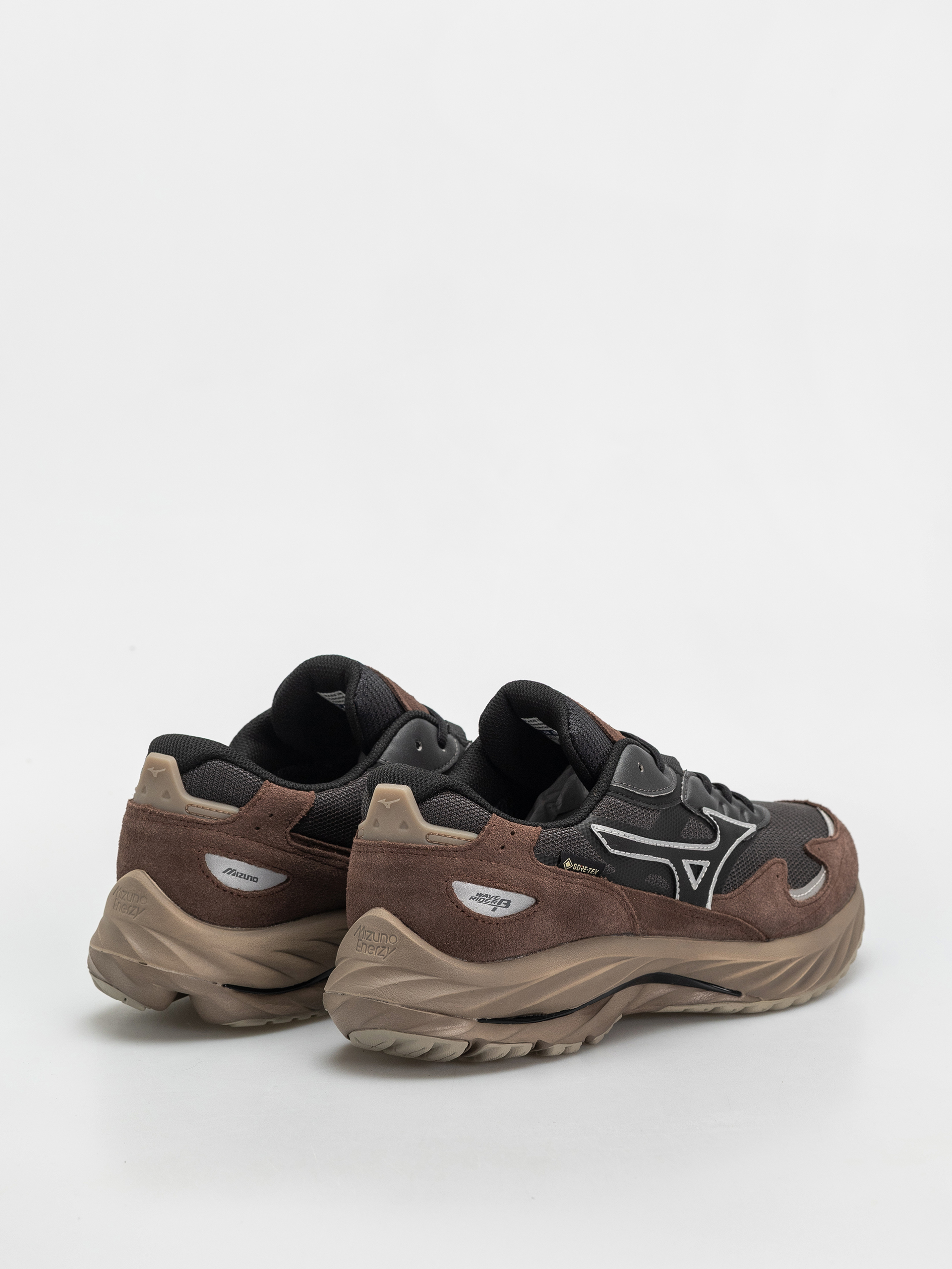 Boty Mizuno Wave Rider GTX (black sand/black/chicory coffee)