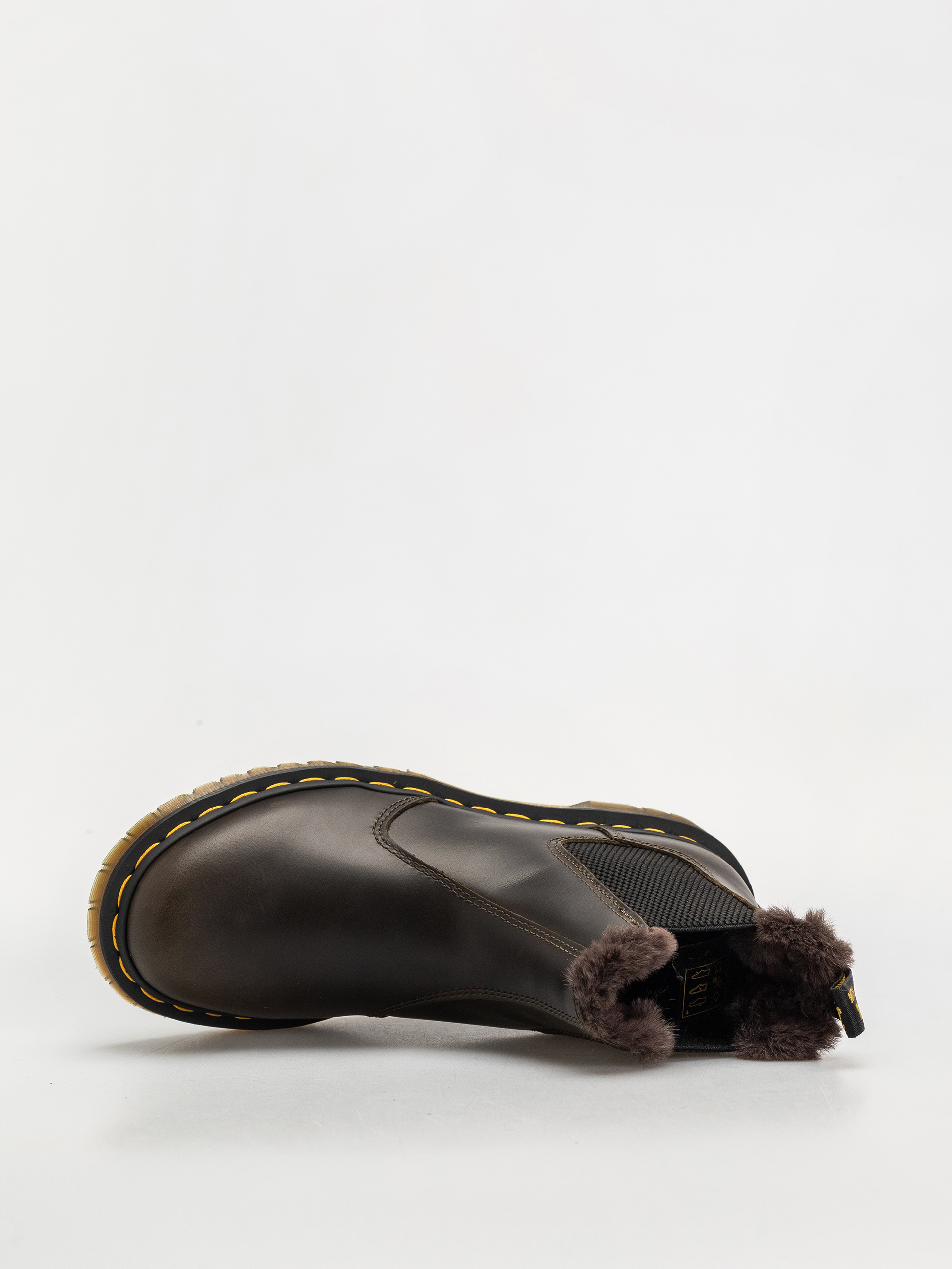 Boty Dr. Martens 2976 Leonore Chelsea Wmn (dark taupe taupe orleans)