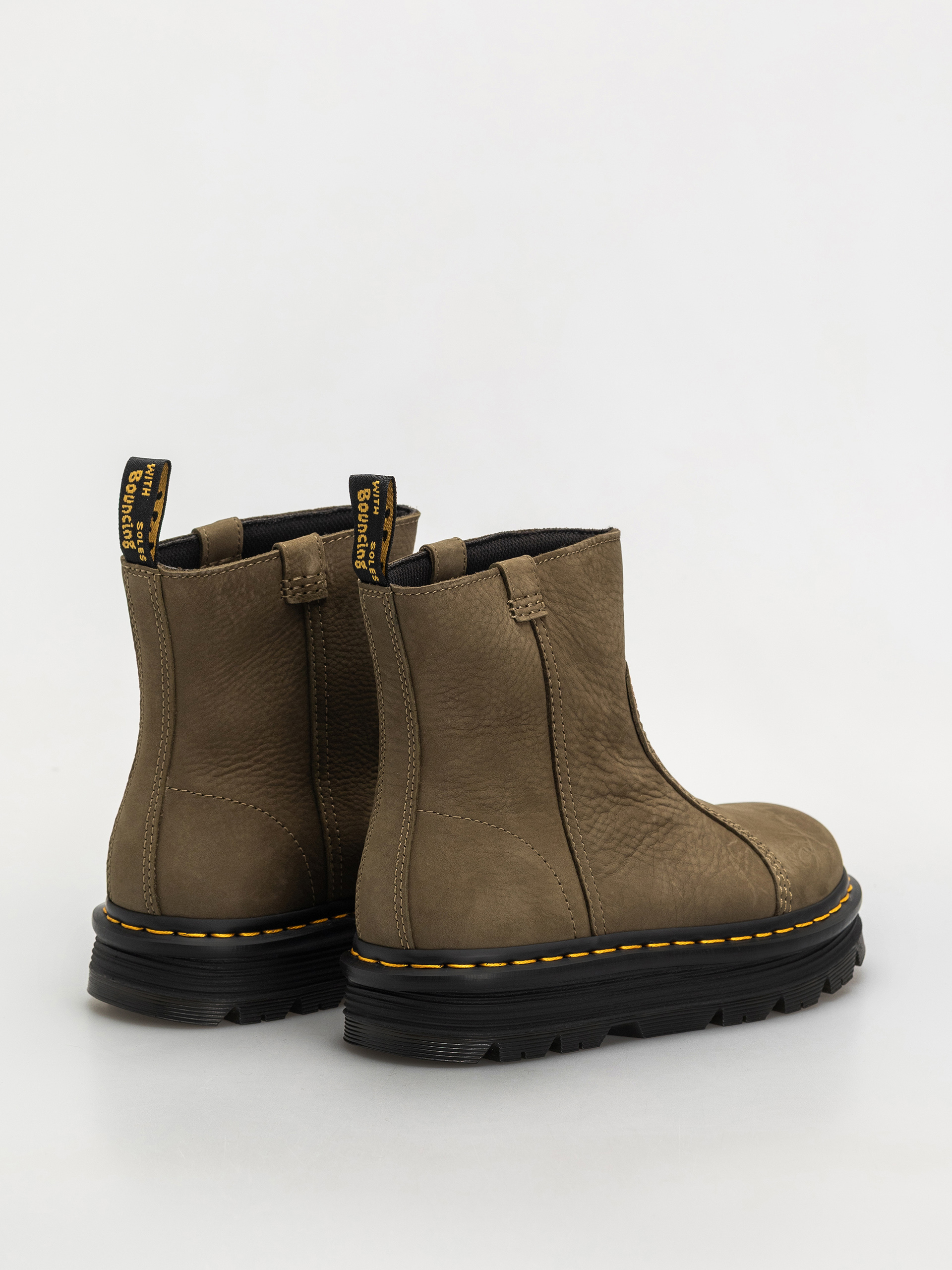 Boty Dr. Martens ZebZag Rigger Rigger Wmn (dms olive milled nubuck wp)