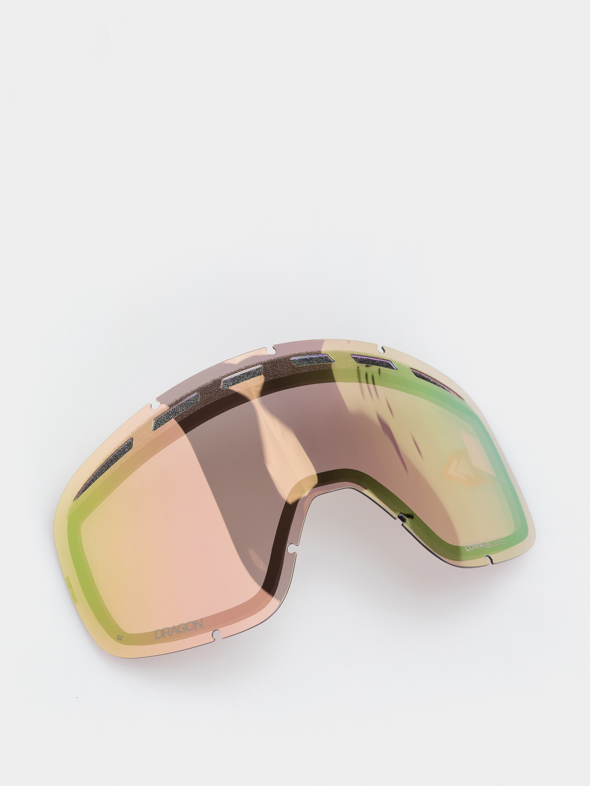 Sklo na snowboardovu00e9 bru00fdle  Dragon D1 (lumalens rose gold ion)