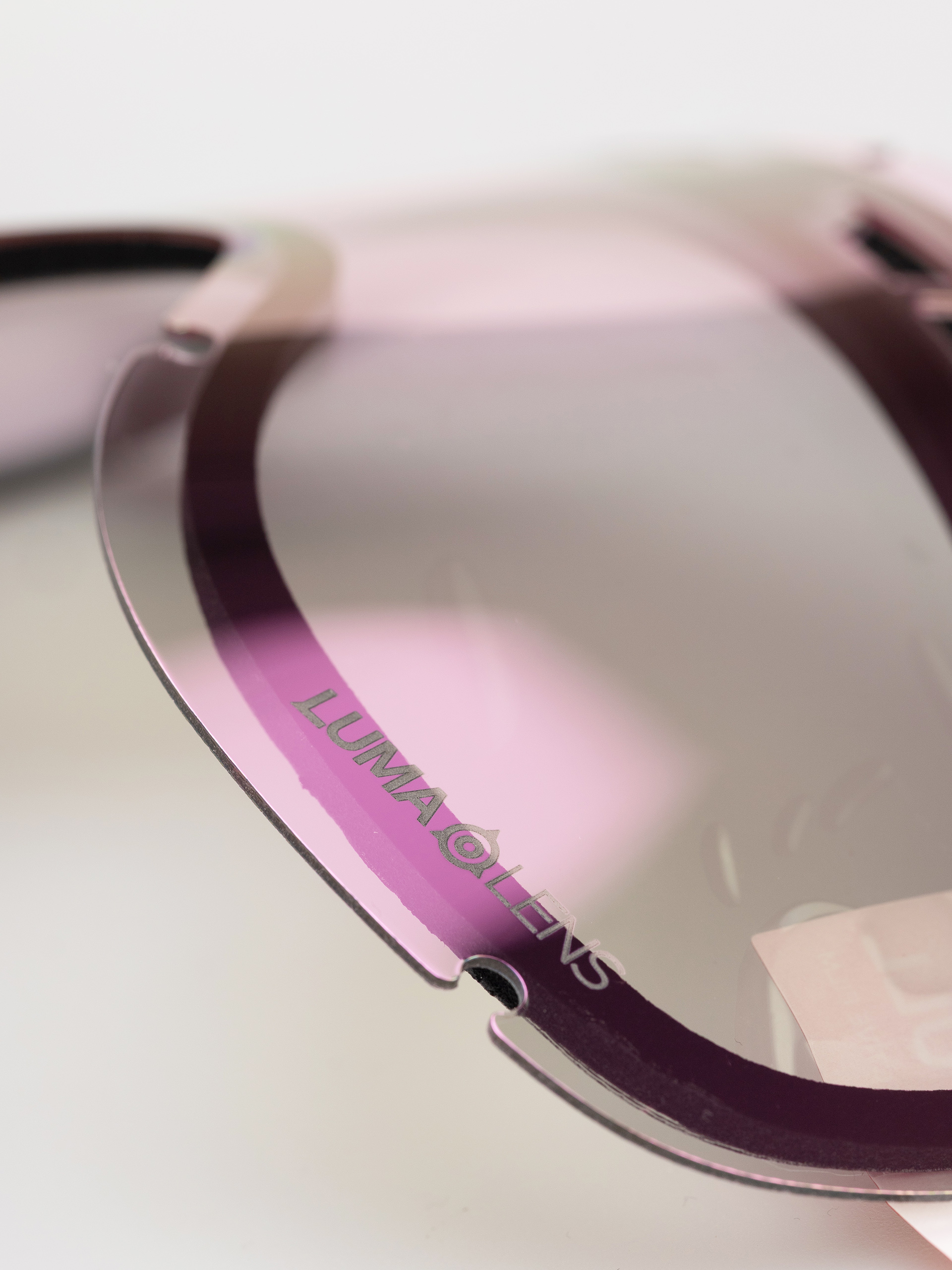 Sklo na snowboardové brýle  Dragon DXS (lumalens pink ion)