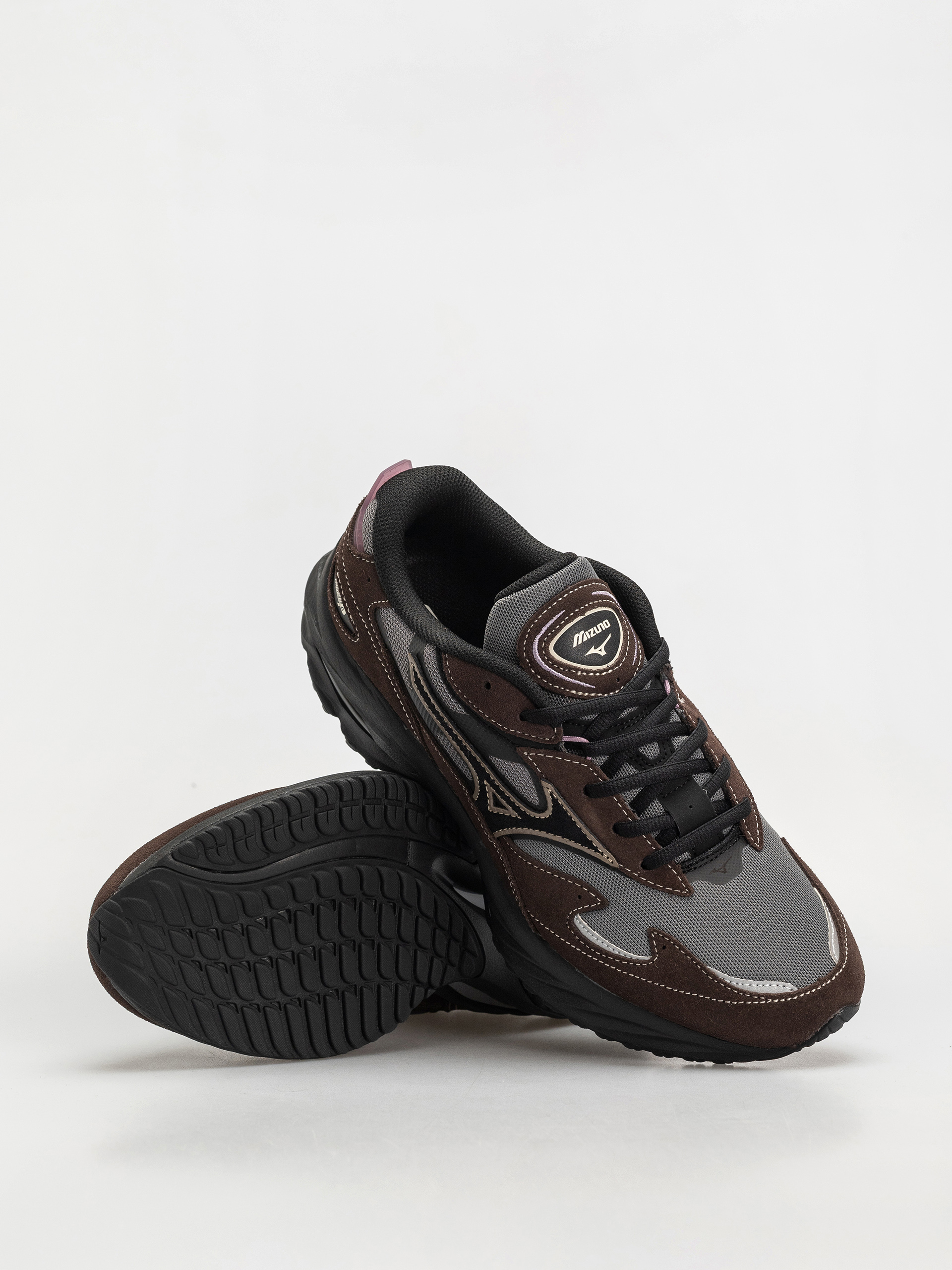 Boty Mizuno Wave Rider (quiet shade/black/mole)