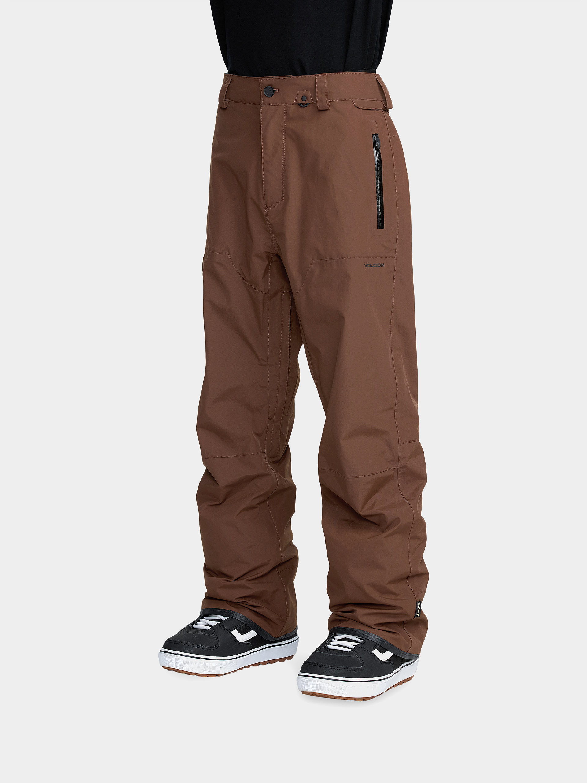 Pánské Snowboardové kalhoty  Volcom L Gore Tex (brown)