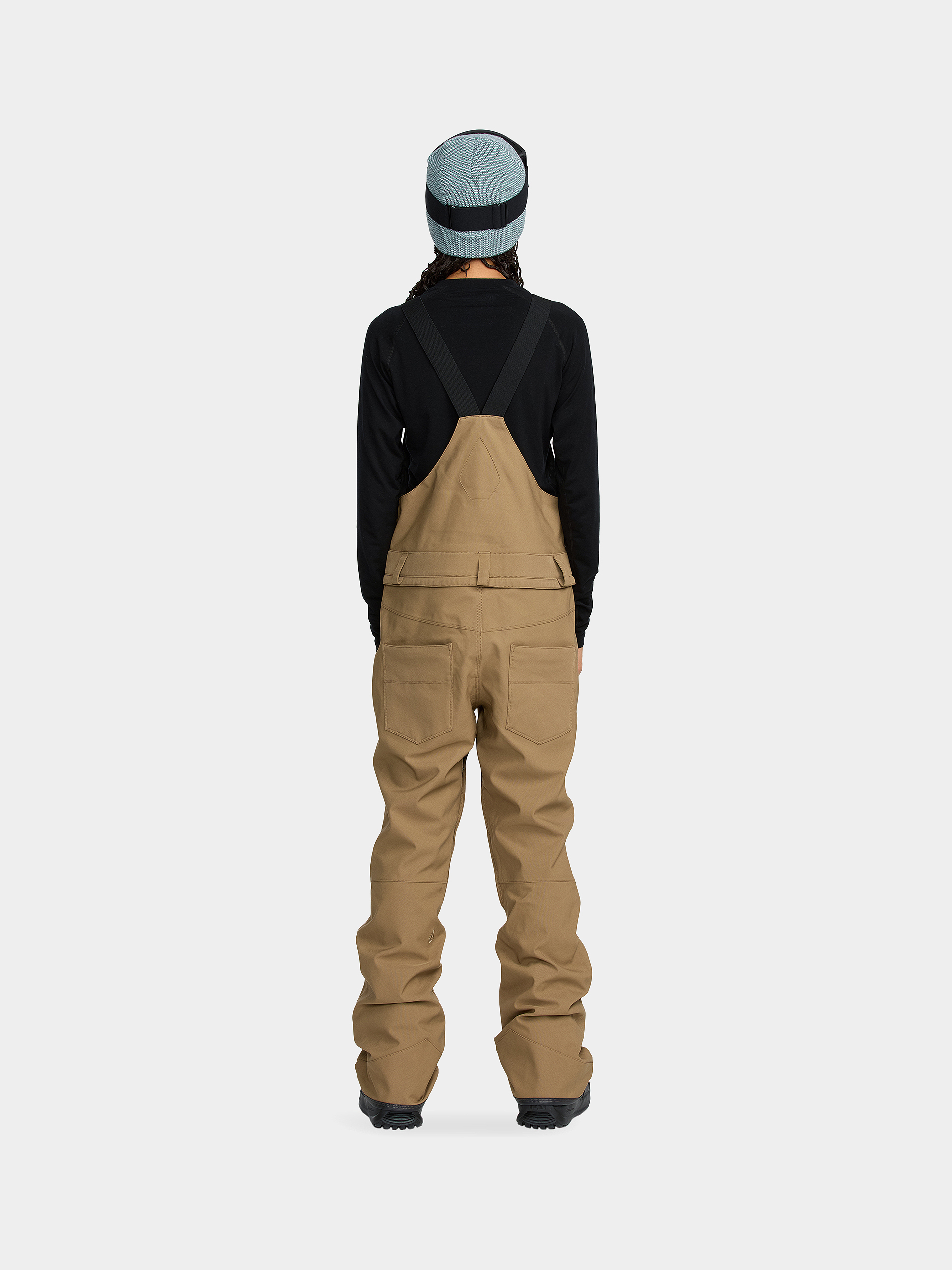 Dámské Snowboardové kalhoty  Volcom Swift Bib Overall (bronze)
