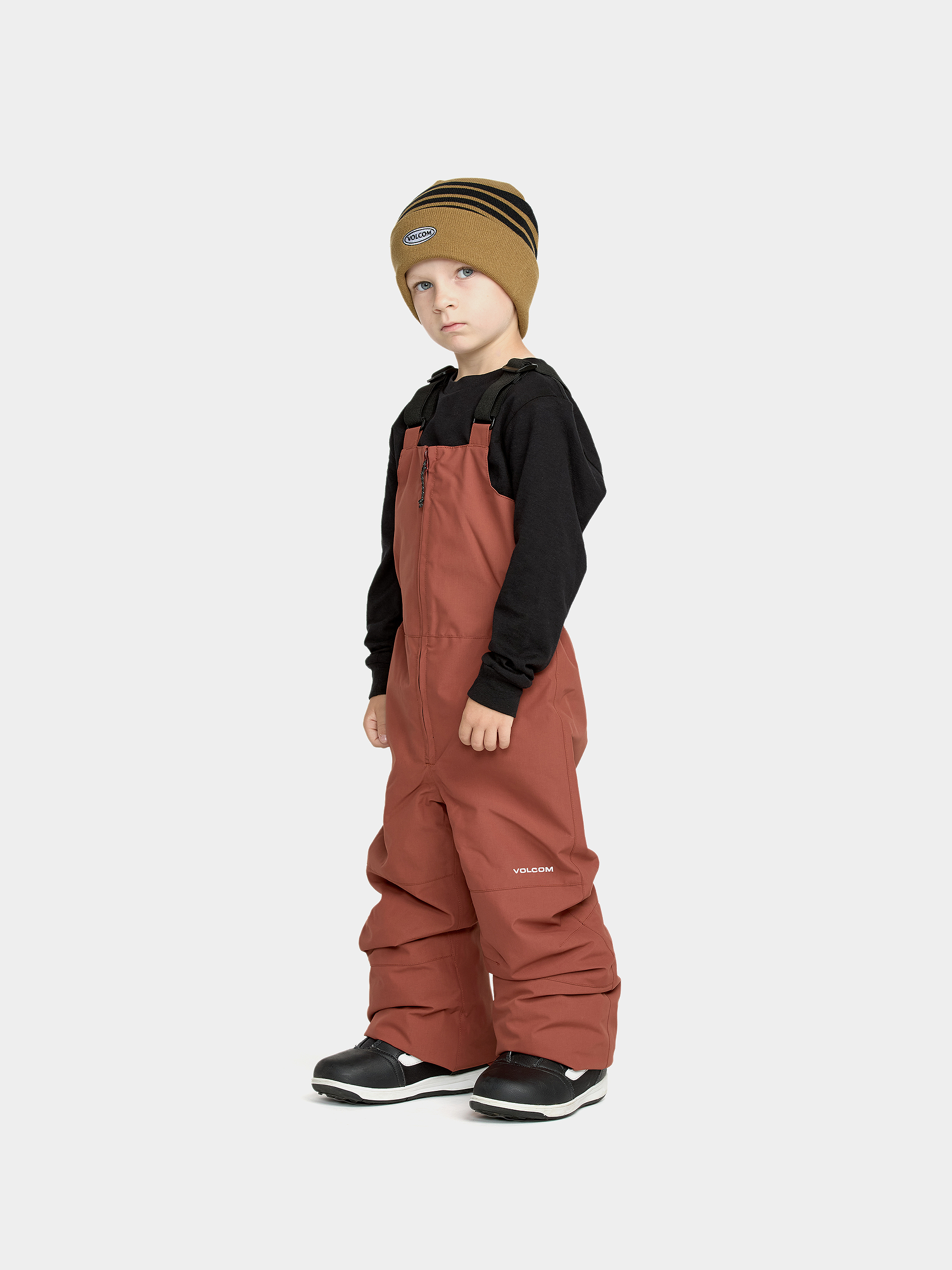 Snowboardové kalhoty  Volcom Little Flurry Ins Bib Overall JR (henna)
