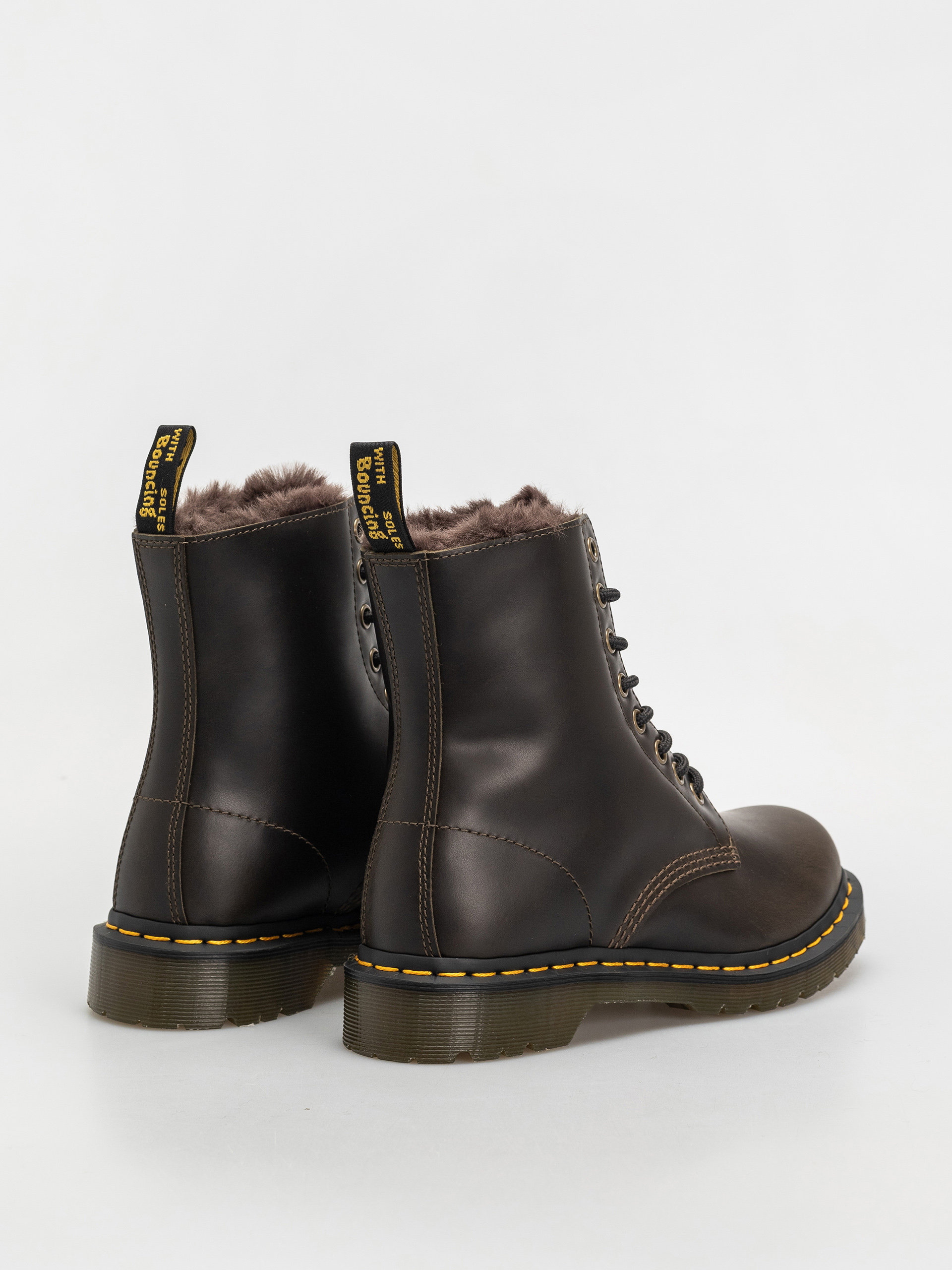 Boty Dr. Martens 1460 Serena Wmn (dark taupe taupe orleans)