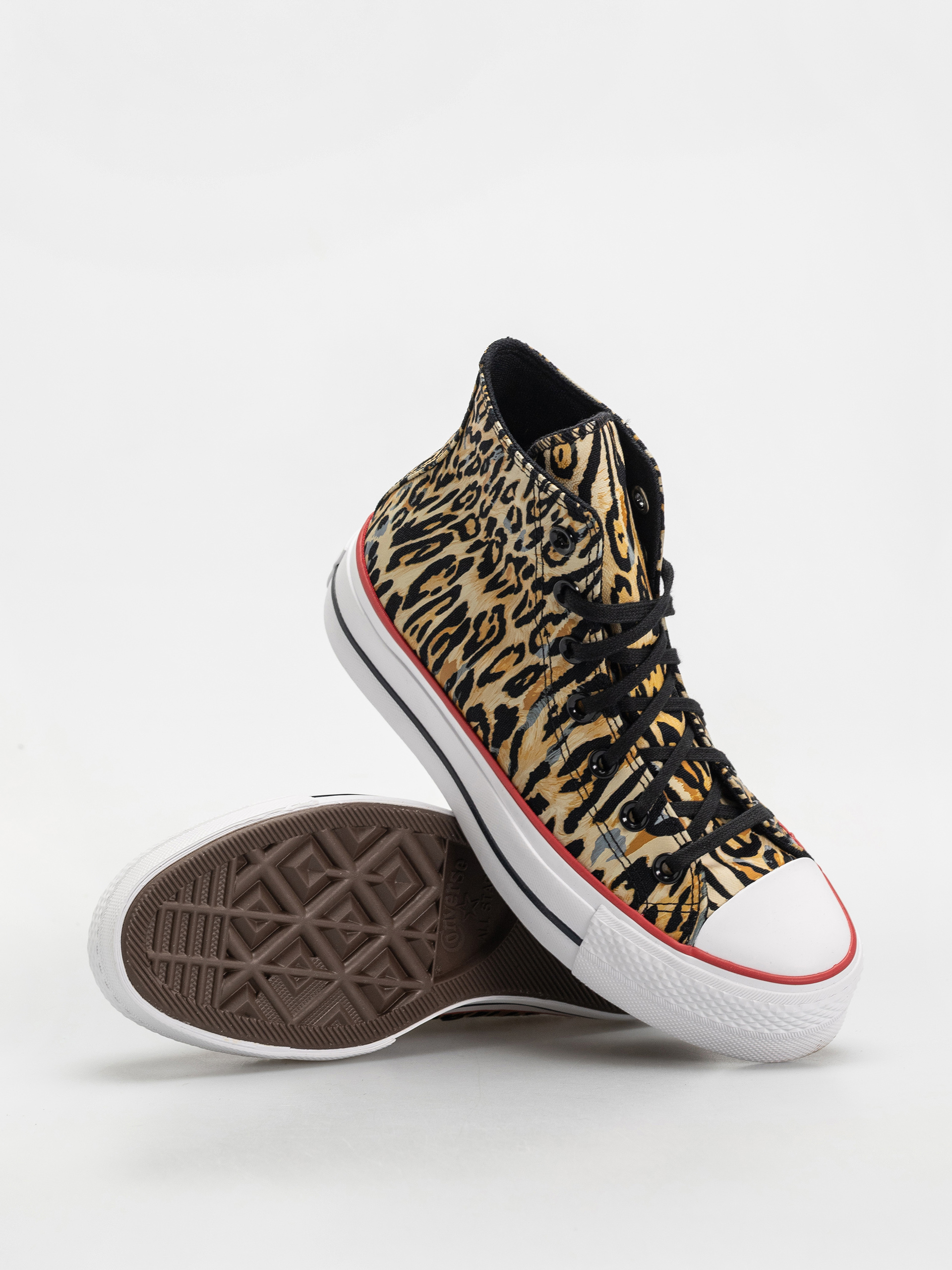 Tenisky Converse Chuck Taylor All Star Lift Hi Wmn (black/white/red)