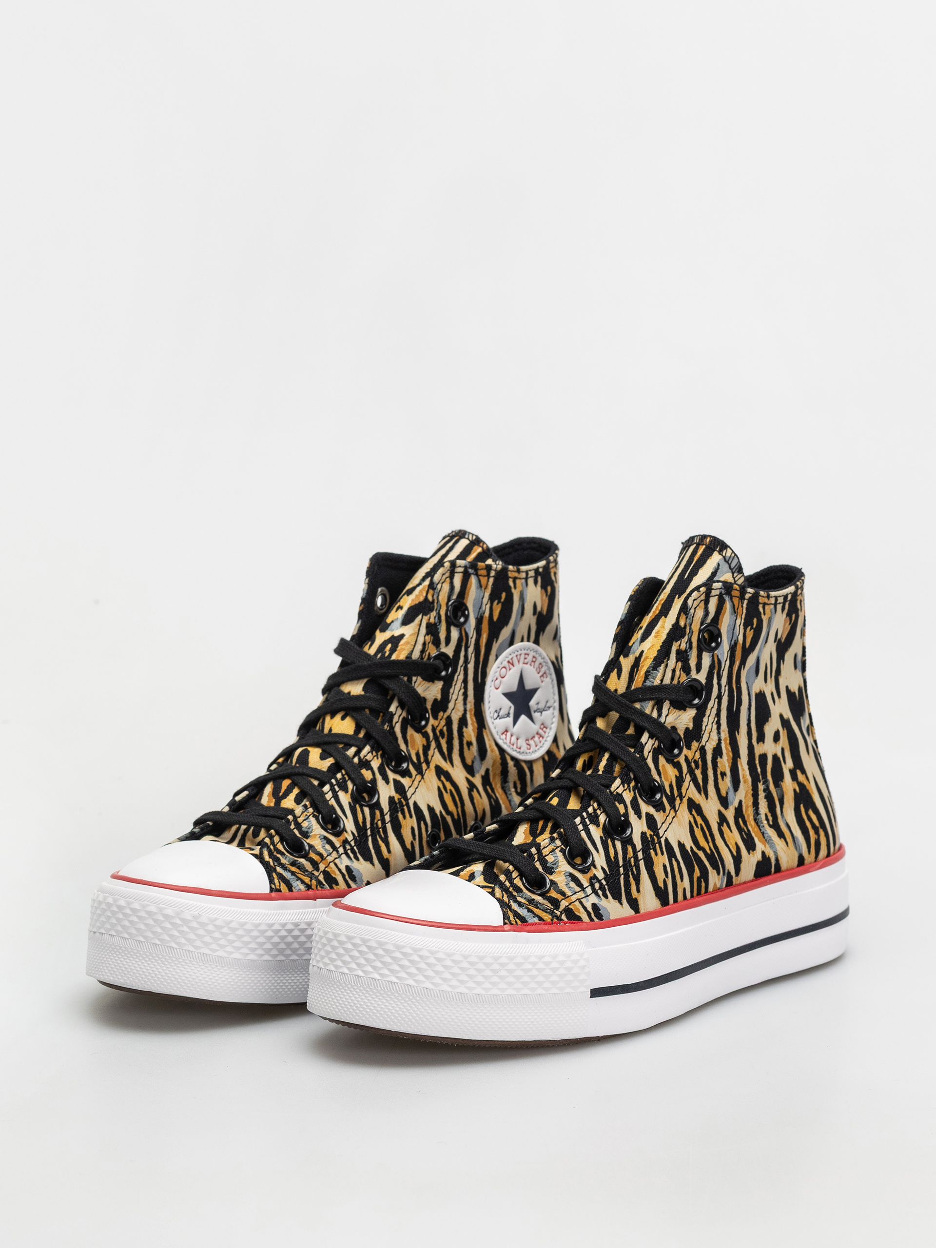 Tenisky Converse Chuck Taylor All Star Lift Hi Wmn (black/white/red)