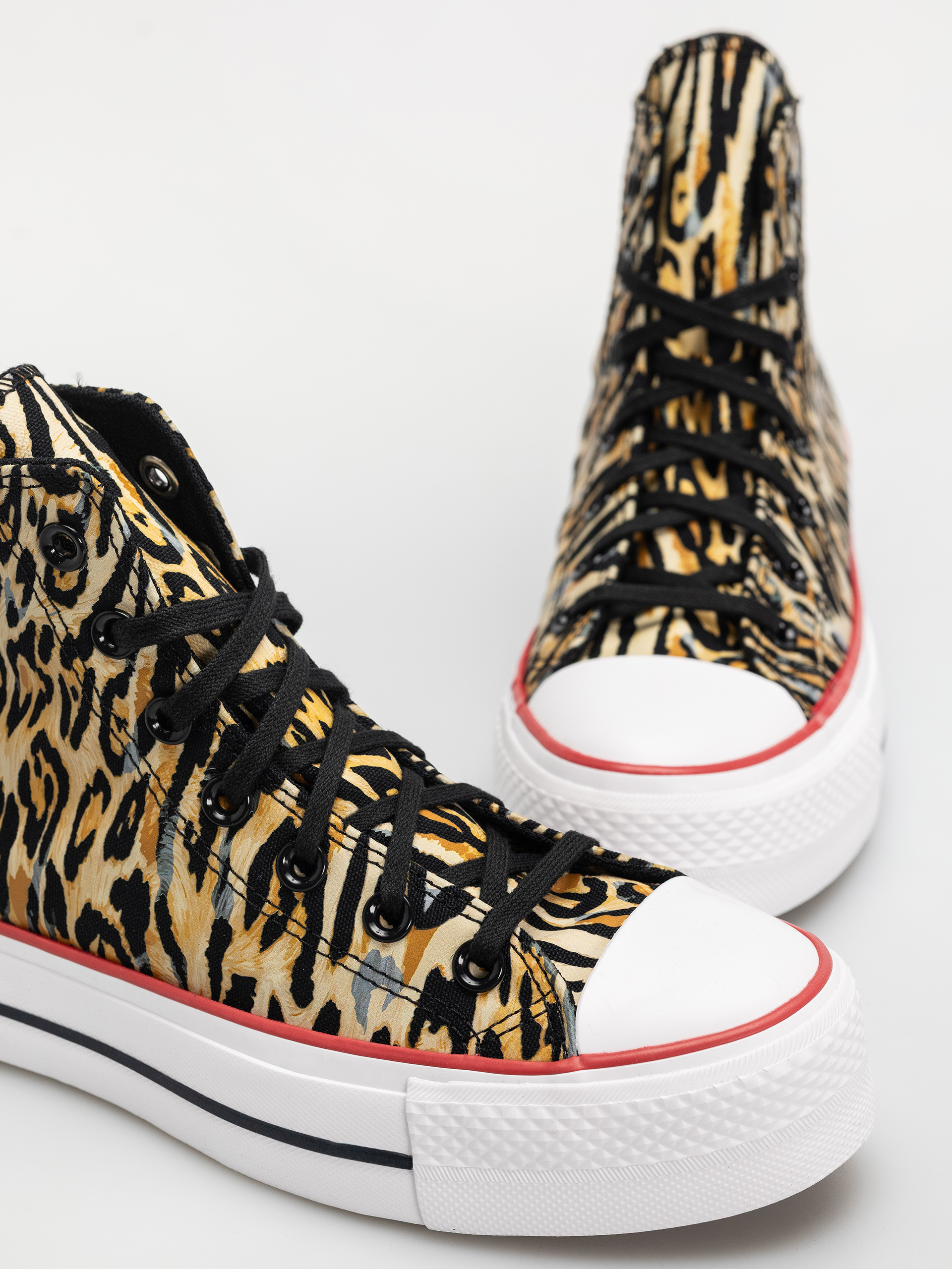 Tenisky Converse Chuck Taylor All Star Lift Hi Wmn (black/white/red)