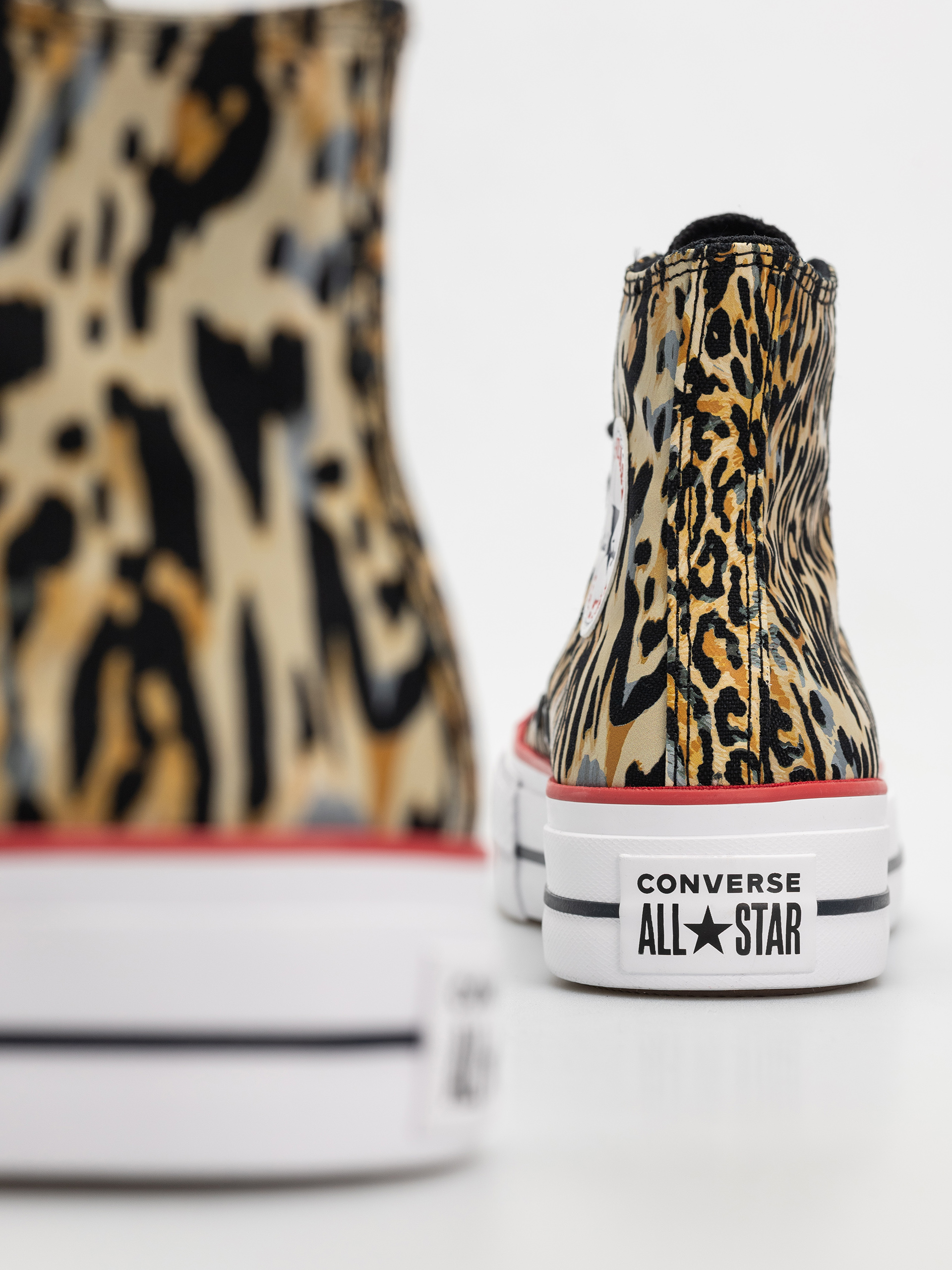 Tenisky Converse Chuck Taylor All Star Lift Hi Wmn (black/white/red)