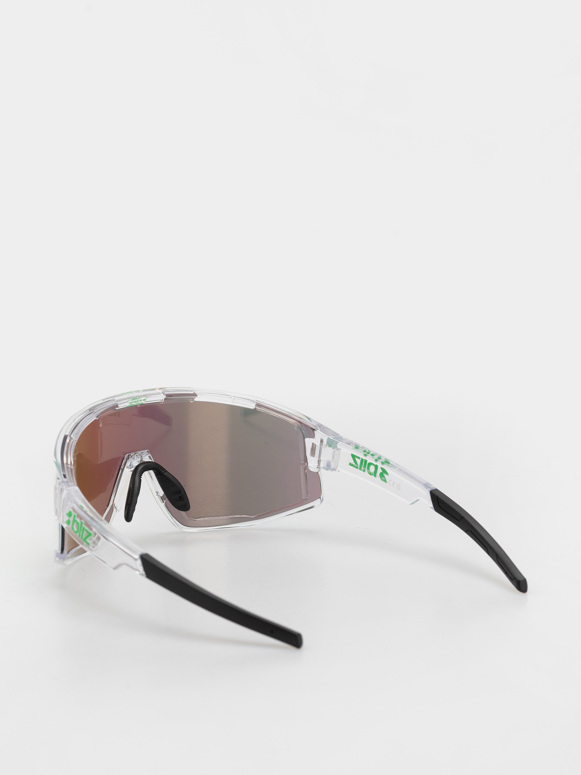 Sluneční brýle Bliz Fusion (transparent white/brown w green multi)